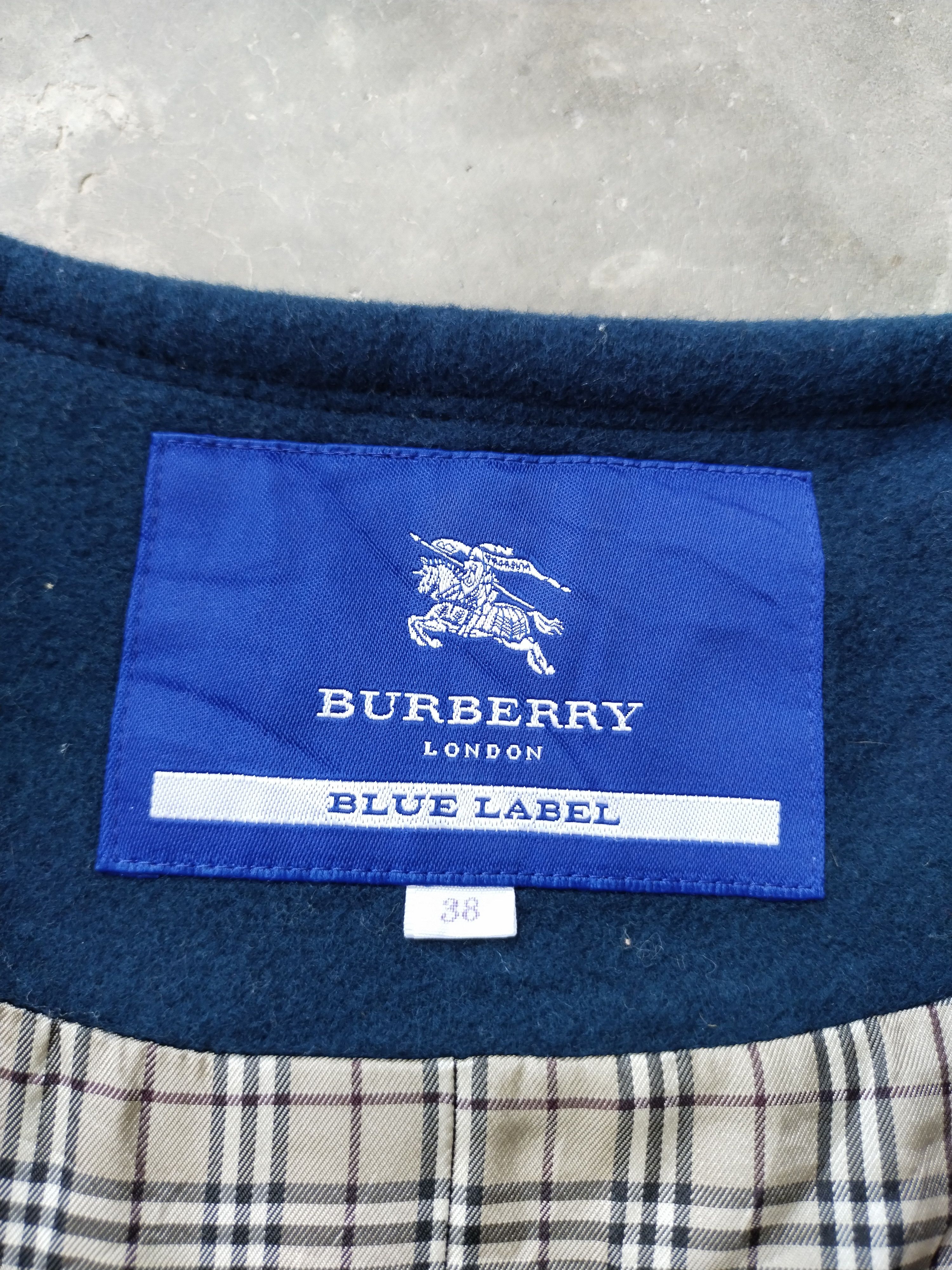 Burberry × Vintage Vintage Burberry Blue Label Women Coat Jacket Size XS / US 0-2 / IT 36-38 - 14 Thumbnail