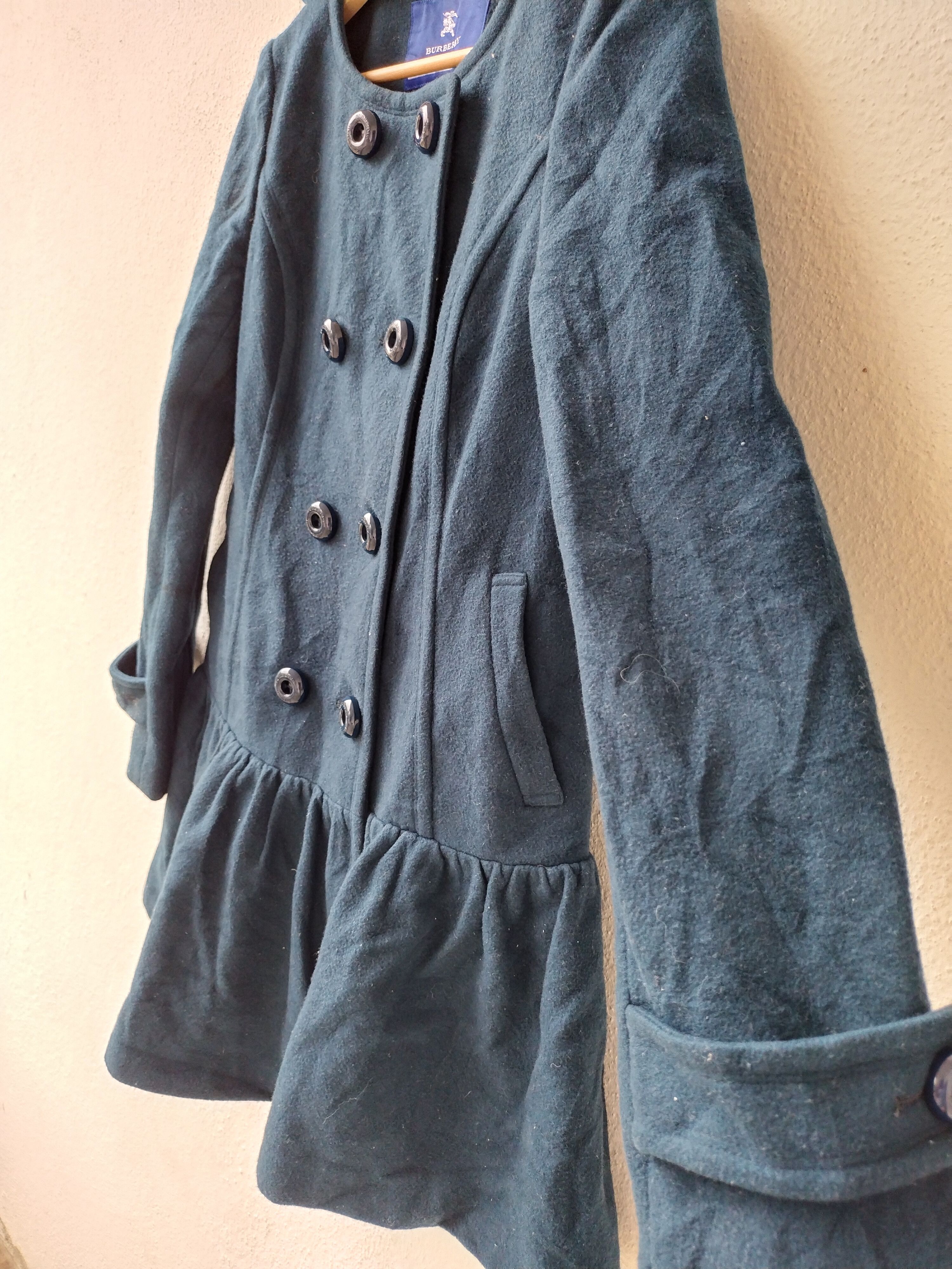 Burberry × Vintage Vintage Burberry Blue Label Women Coat Jacket Size XS / US 0-2 / IT 36-38 - 8 Thumbnail