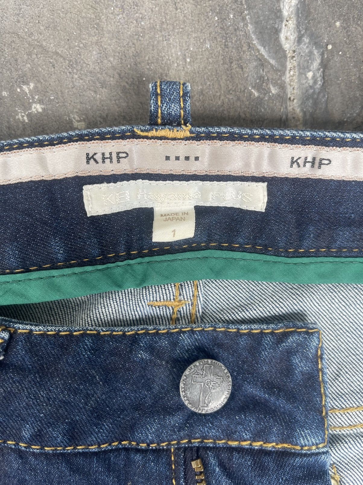 Japanese Brand JAPAN MADE Kei Hayama Plus Khp Paint Splattered Distressed Size US 29 - 7 Thumbnail