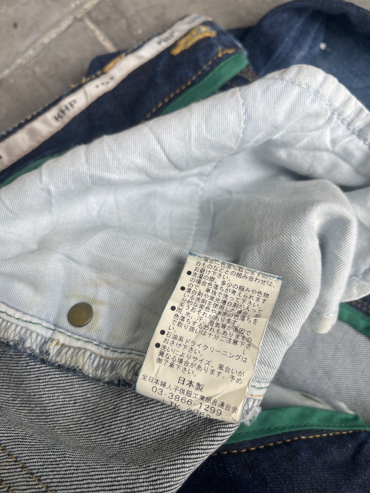 Japanese Brand JAPAN MADE Kei Hayama Plus Khp Paint Splattered Distressed Size US 29 - 9 Thumbnail