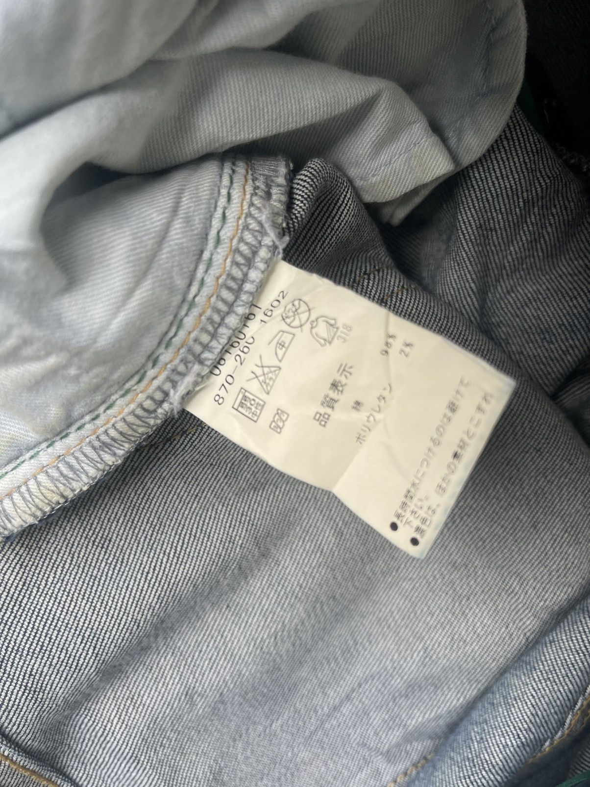 Japanese Brand JAPAN MADE Kei Hayama Plus Khp Paint Splattered Distressed Size US 29 - 8 Thumbnail
