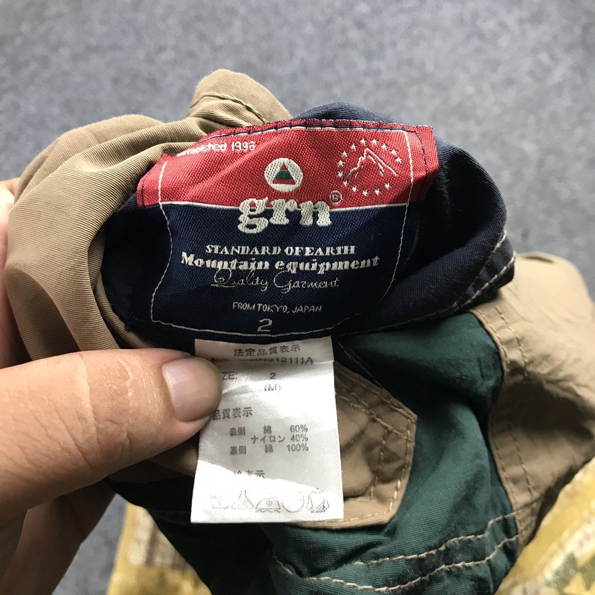 GRN × Japanese Brand 🔥Vintage Grn reversible colourful jacket🔥 Size US M / EU 48-50 / 2 - 13 Thumbnail