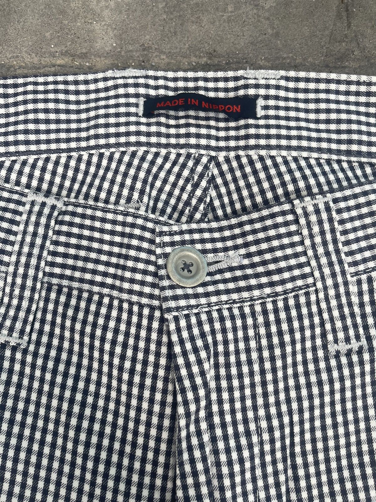 Japanese Brand JAPAN MADE Made in Nippon Plaid Tartan Gingham Pant Size US 30 / EU 46 - 6 Thumbnail
