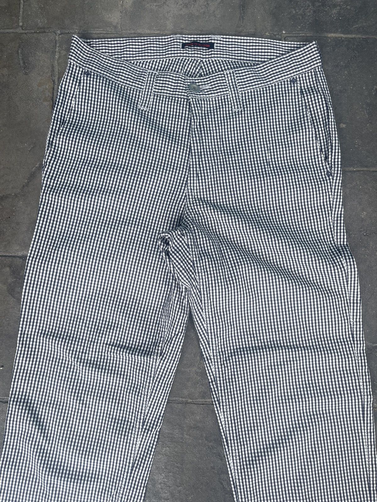 Japanese Brand JAPAN MADE Made in Nippon Plaid Tartan Gingham Pant Size US 30 / EU 46 - 5 Thumbnail