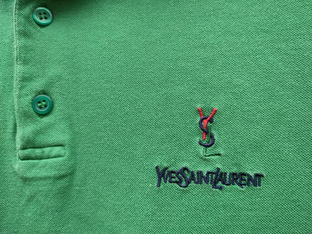 Designer Yves Saint Laurent Polo T Size US L / EU 52-54 / 3 - 2 Thumbnail