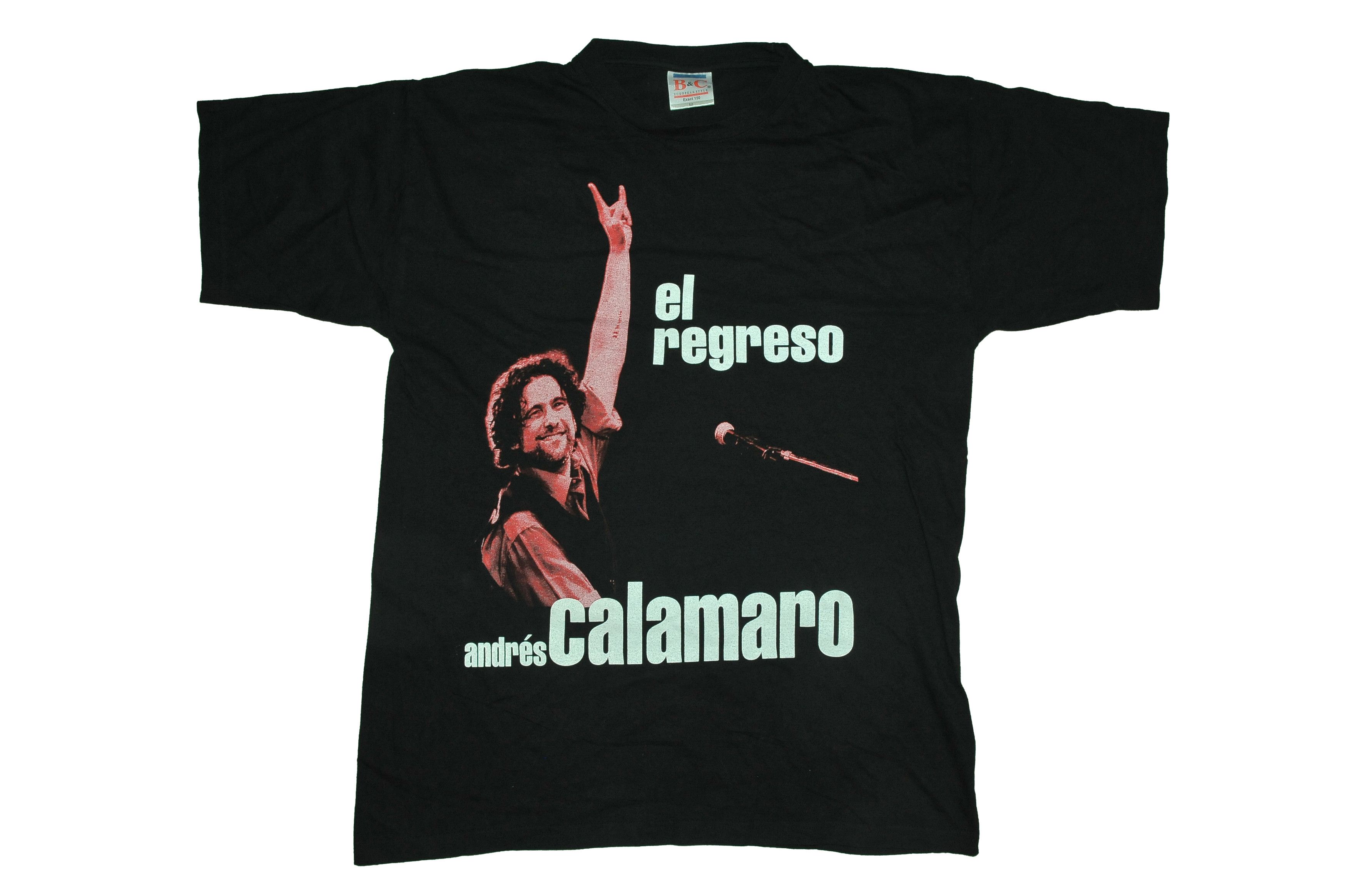 Vintage Vintage Andrés Calamaro T-shirt Size US M / EU 48-50 / 2 - 1 Thumbnail