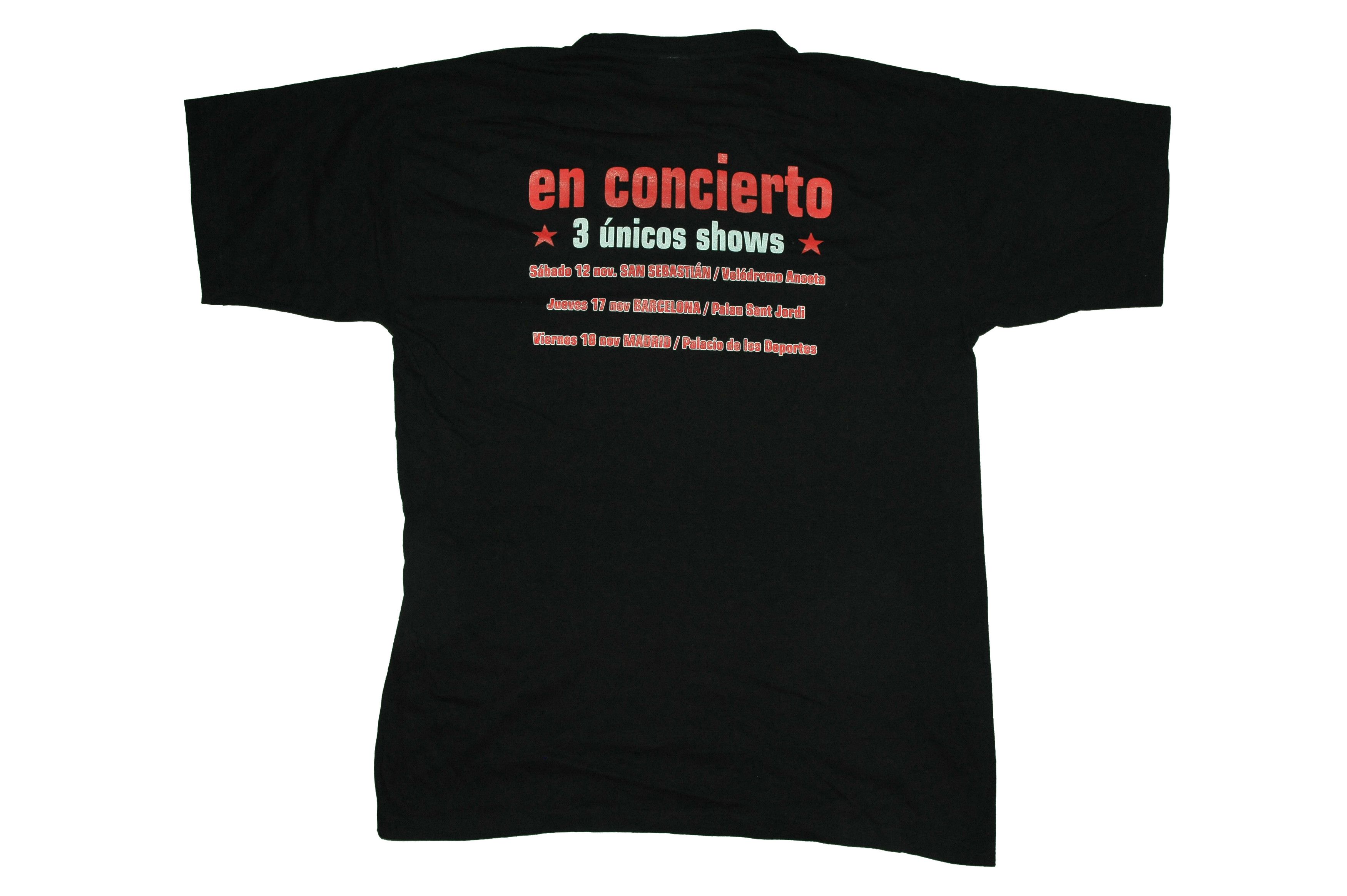 Vintage Vintage Andrés Calamaro T-shirt Size US M / EU 48-50 / 2 - 2 Thumbnail