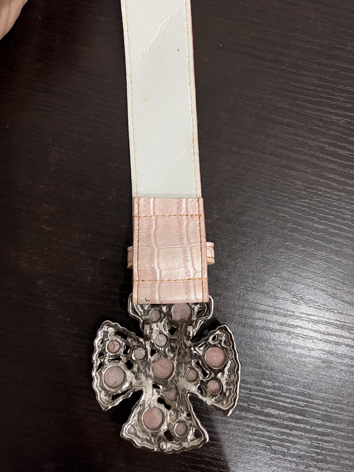 Vintage Vintage Big Buckle Belt Size ONE SIZE - 7 Thumbnail