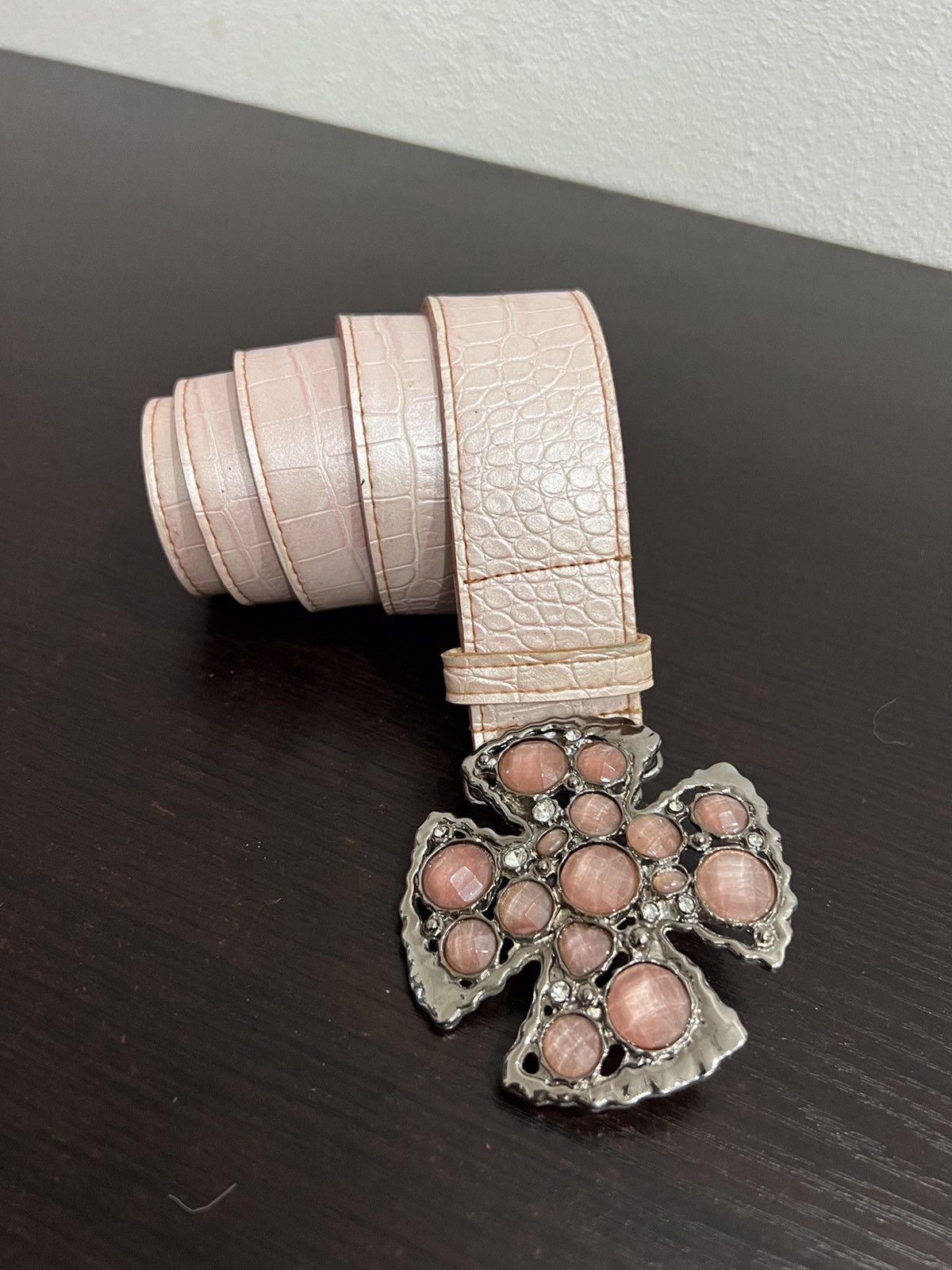 Vintage Vintage Big Buckle Belt Size ONE SIZE - 4 Thumbnail