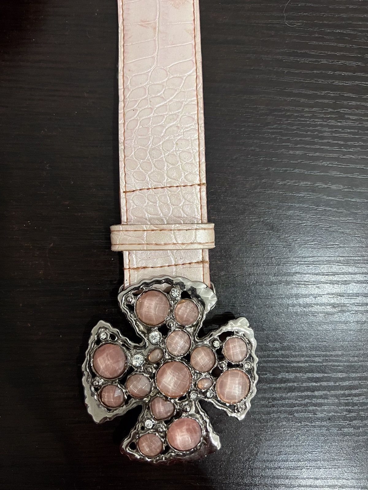 Vintage Vintage Big Buckle Belt Size ONE SIZE - 6 Thumbnail