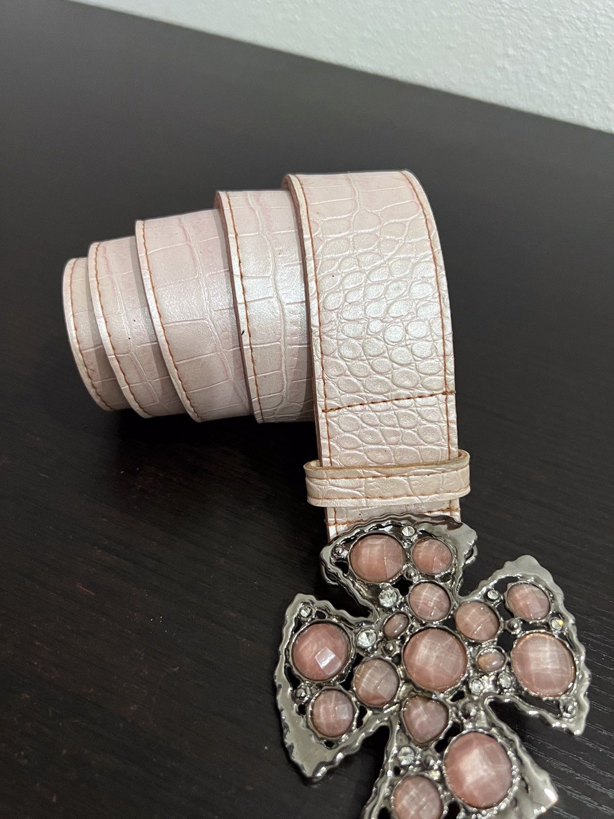 Vintage Vintage Big Buckle Belt Size ONE SIZE - 5 Thumbnail