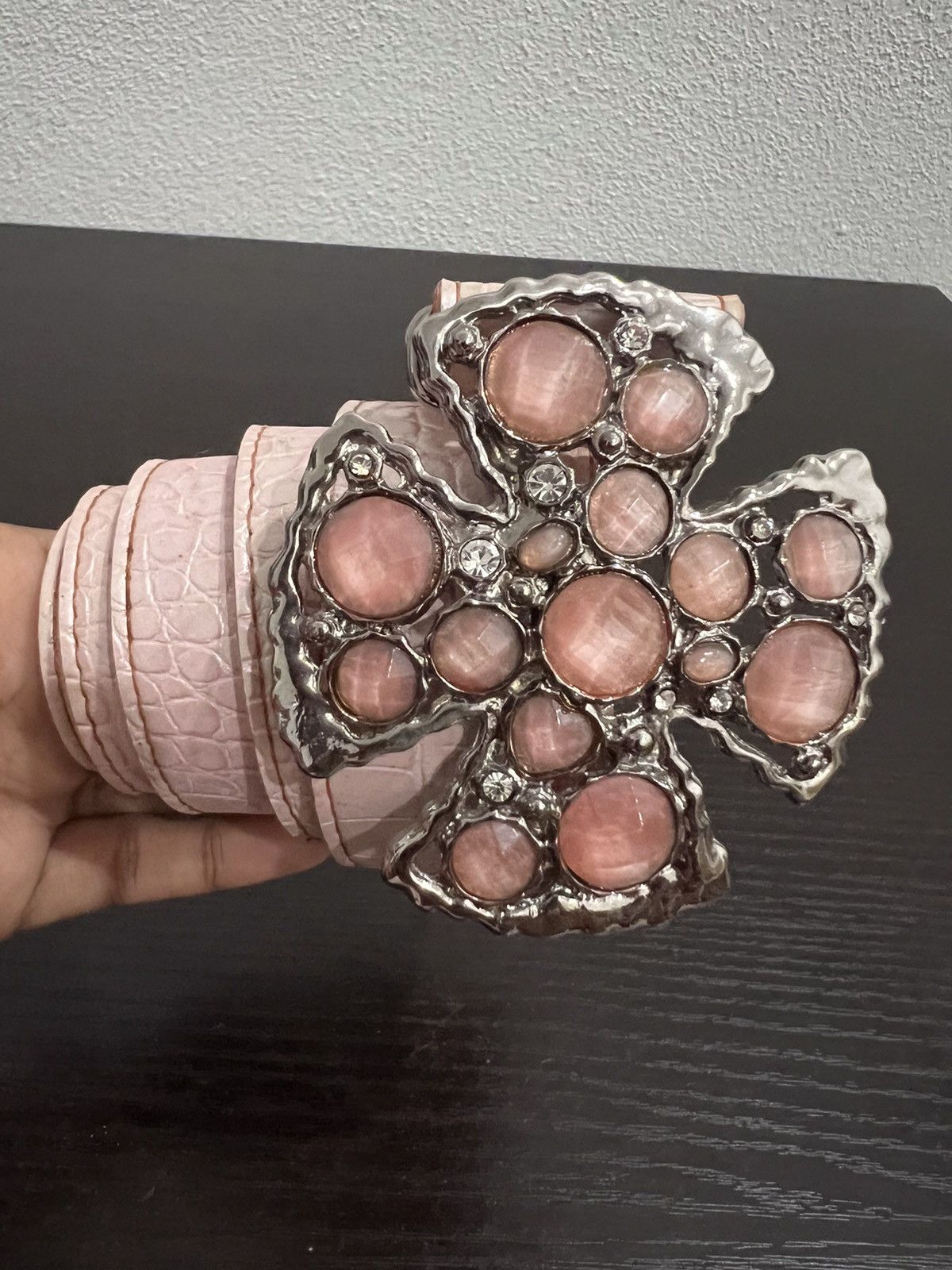 Vintage Vintage Big Buckle Belt Size ONE SIZE - 3 Thumbnail