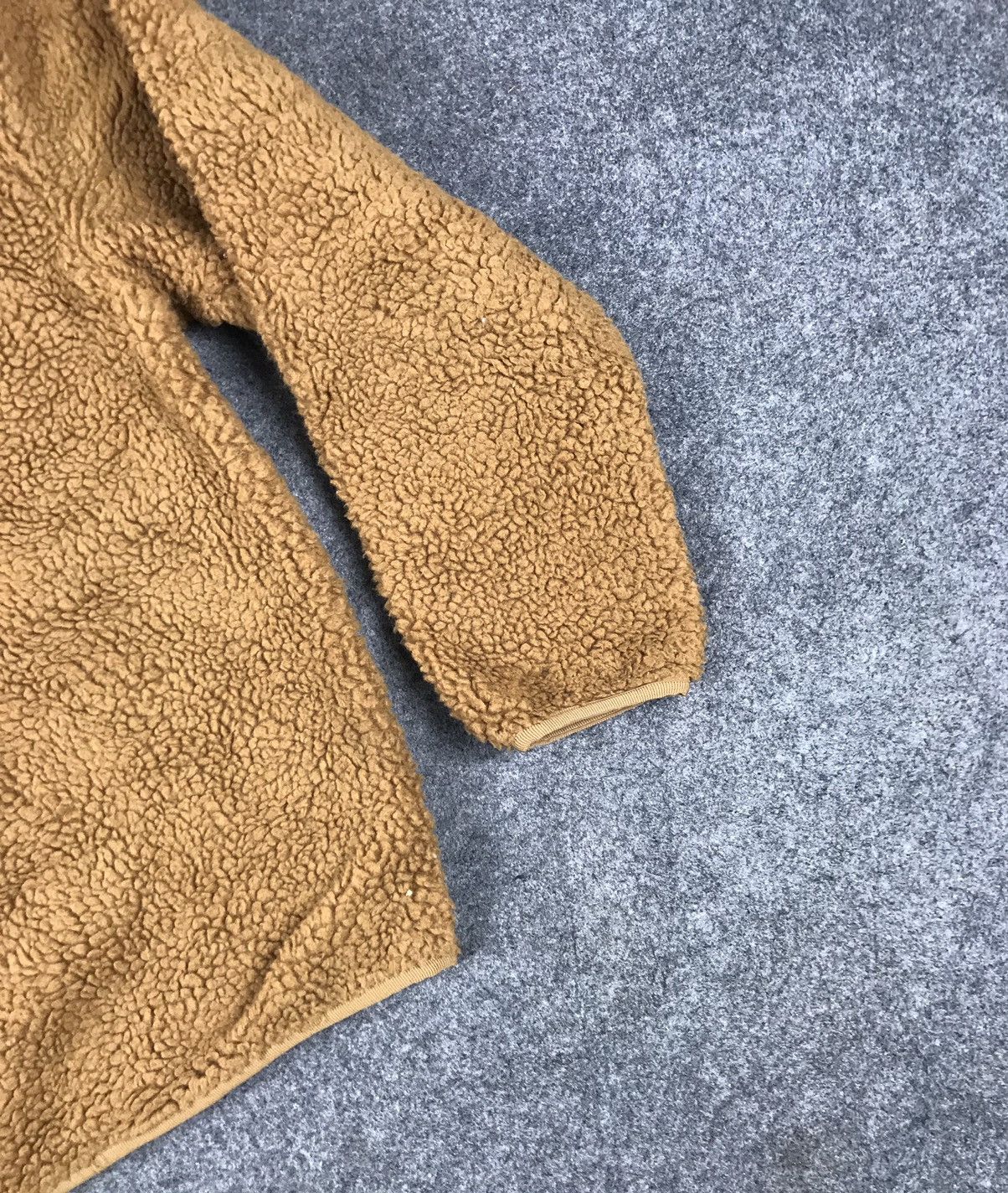 Dickies × Japanese Brand × Vintage Dikies Sherpa Fleece Jacket full zipper with hoodie Size US M / EU 48-50 / 2 - 11 Thumbnail
