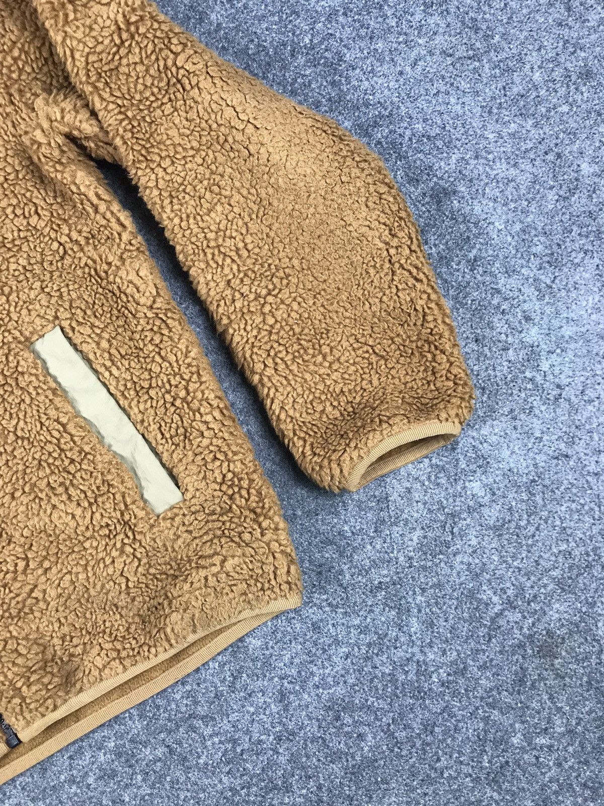 Dickies × Japanese Brand × Vintage Dikies Sherpa Fleece Jacket full zipper with hoodie Size US M / EU 48-50 / 2 - 5 Thumbnail