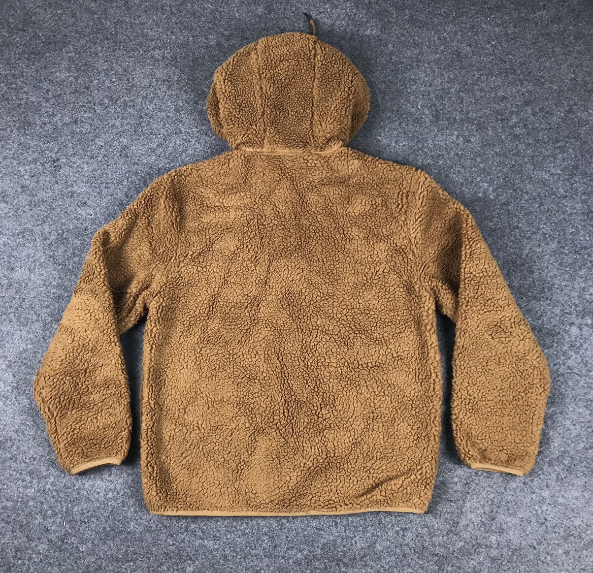 Dickies × Japanese Brand × Vintage Dikies Sherpa Fleece Jacket full zipper with hoodie Size US M / EU 48-50 / 2 - 2 Thumbnail