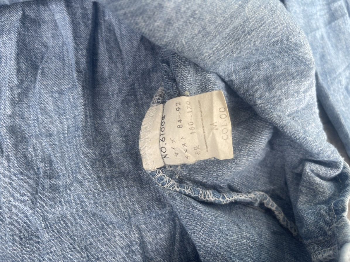 Japanese Brand JAPAN MADE Ga Z By Blue Way Denim Button Up Jeans Shirt Size US M / EU 48-50 / 2 - 5 Thumbnail