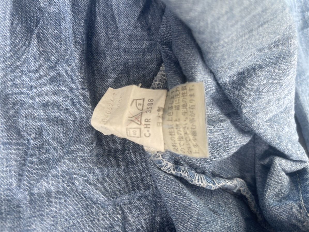 Japanese Brand JAPAN MADE Ga Z By Blue Way Denim Button Up Jeans Shirt Size US M / EU 48-50 / 2 - 6 Thumbnail