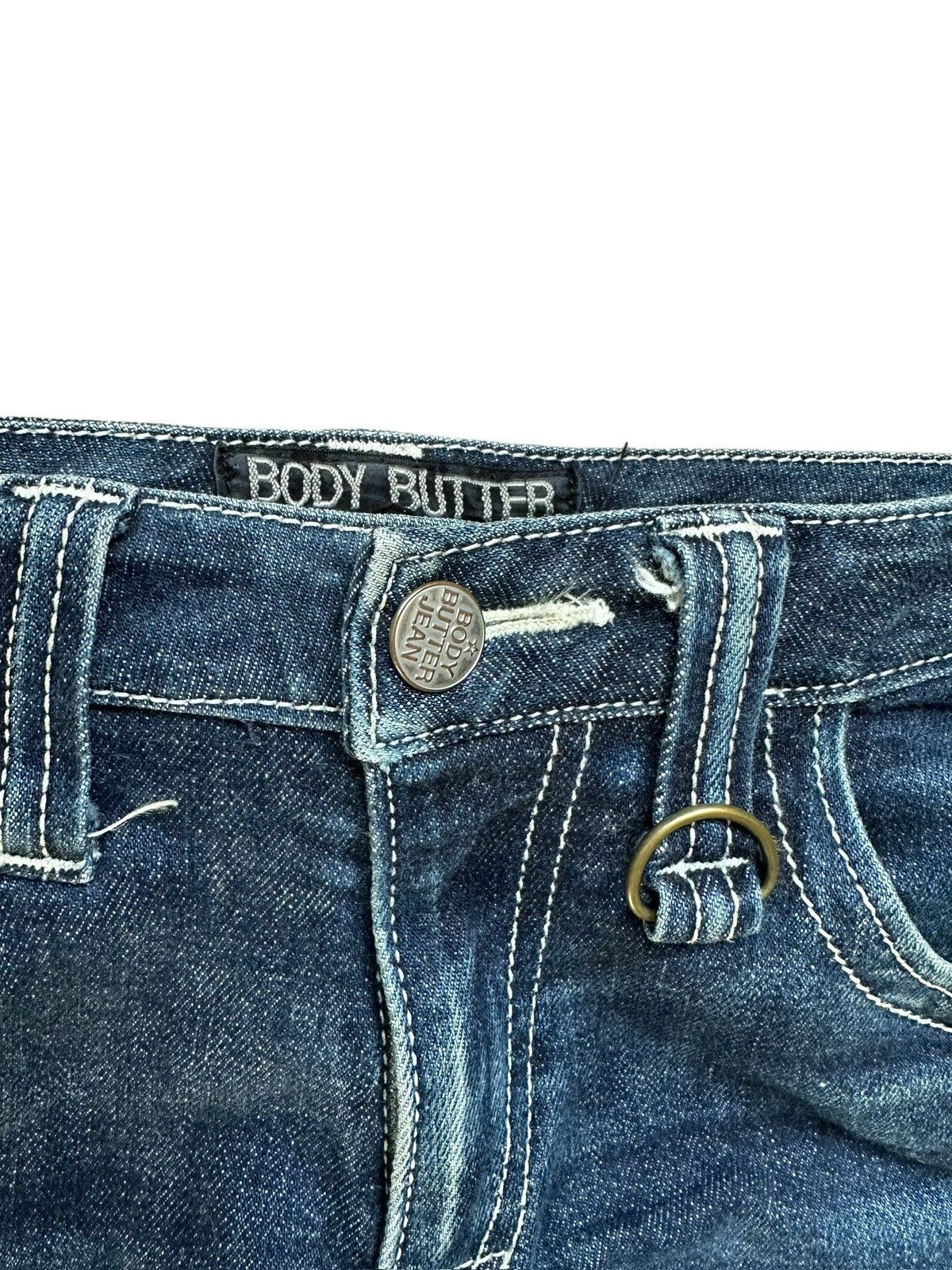Japanese Brand 1990's Body Butter D-Ring rock denim hysteric stylish Size US 30 / EU 46 - 6 Thumbnail