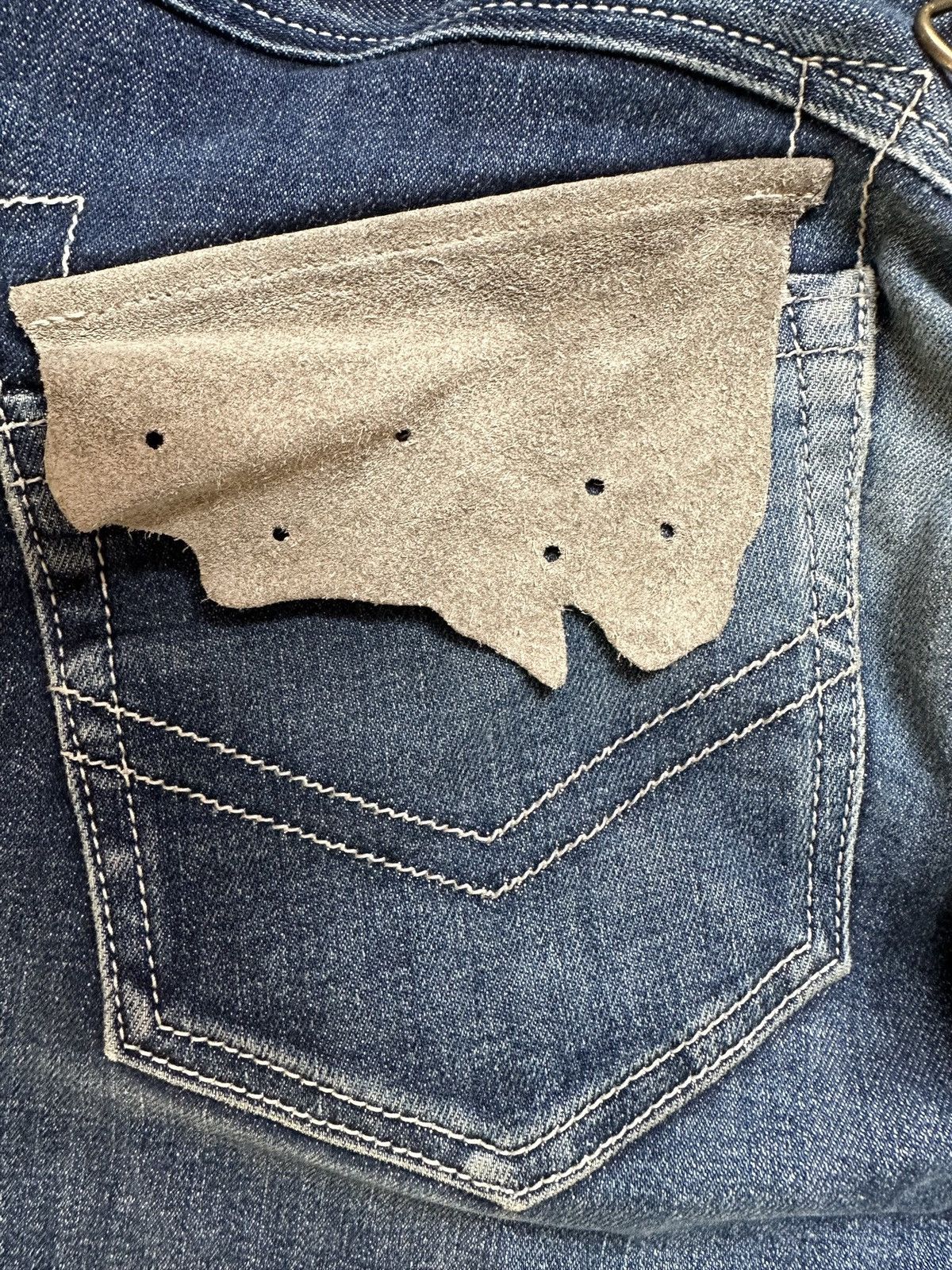 Japanese Brand 1990's Body Butter D-Ring rock denim hysteric stylish Size US 30 / EU 46 - 11 Thumbnail