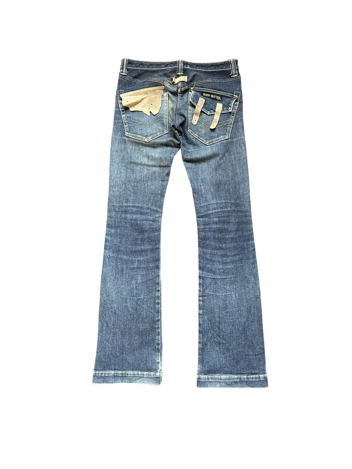Japanese Brand 1990's Body Butter D-Ring rock denim hysteric stylish Size US 30 / EU 46 - 3 Thumbnail