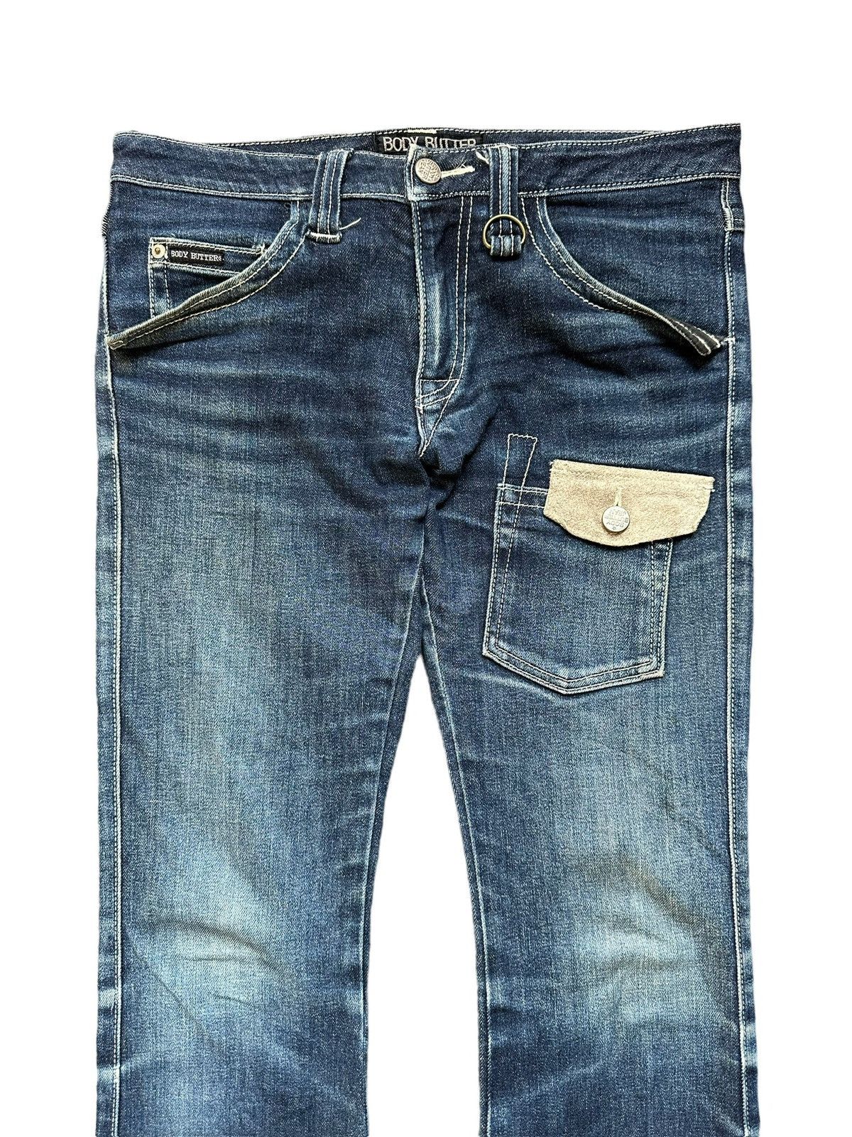 Japanese Brand 1990's Body Butter D-Ring rock denim hysteric stylish Size US 30 / EU 46 - 5 Thumbnail