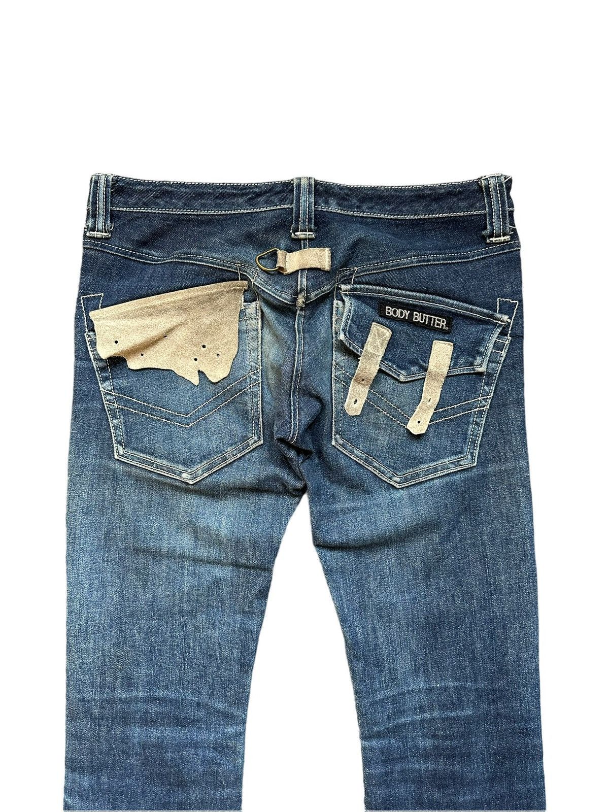 Japanese Brand 1990's Body Butter D-Ring rock denim hysteric stylish Size US 30 / EU 46 - 8 Thumbnail