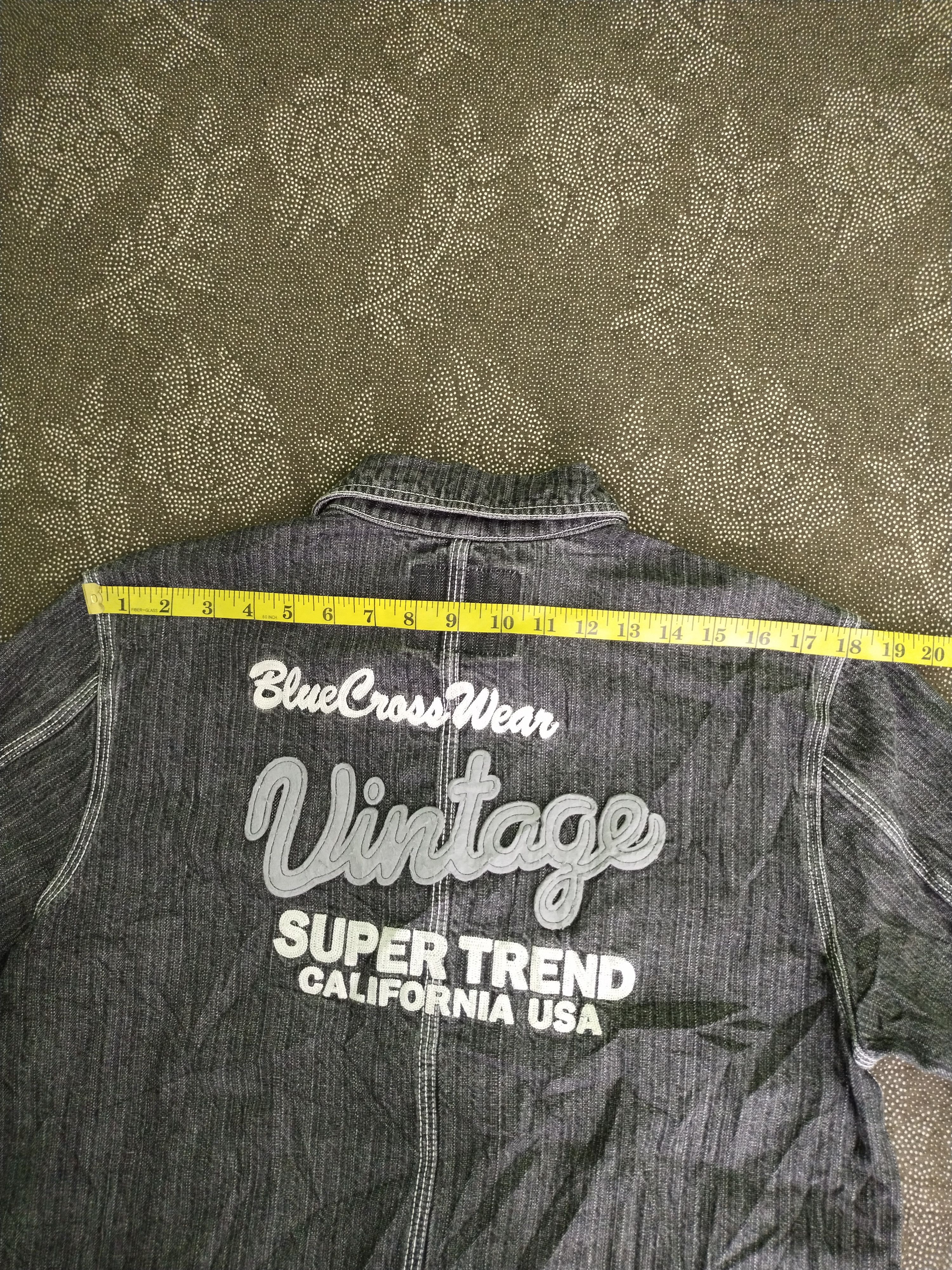 Japanese Brand VINTAGE BLUE CROSS WEAR SUPER TREND JACKET Size US L / EU 52-54 / 3 - 17 Thumbnail