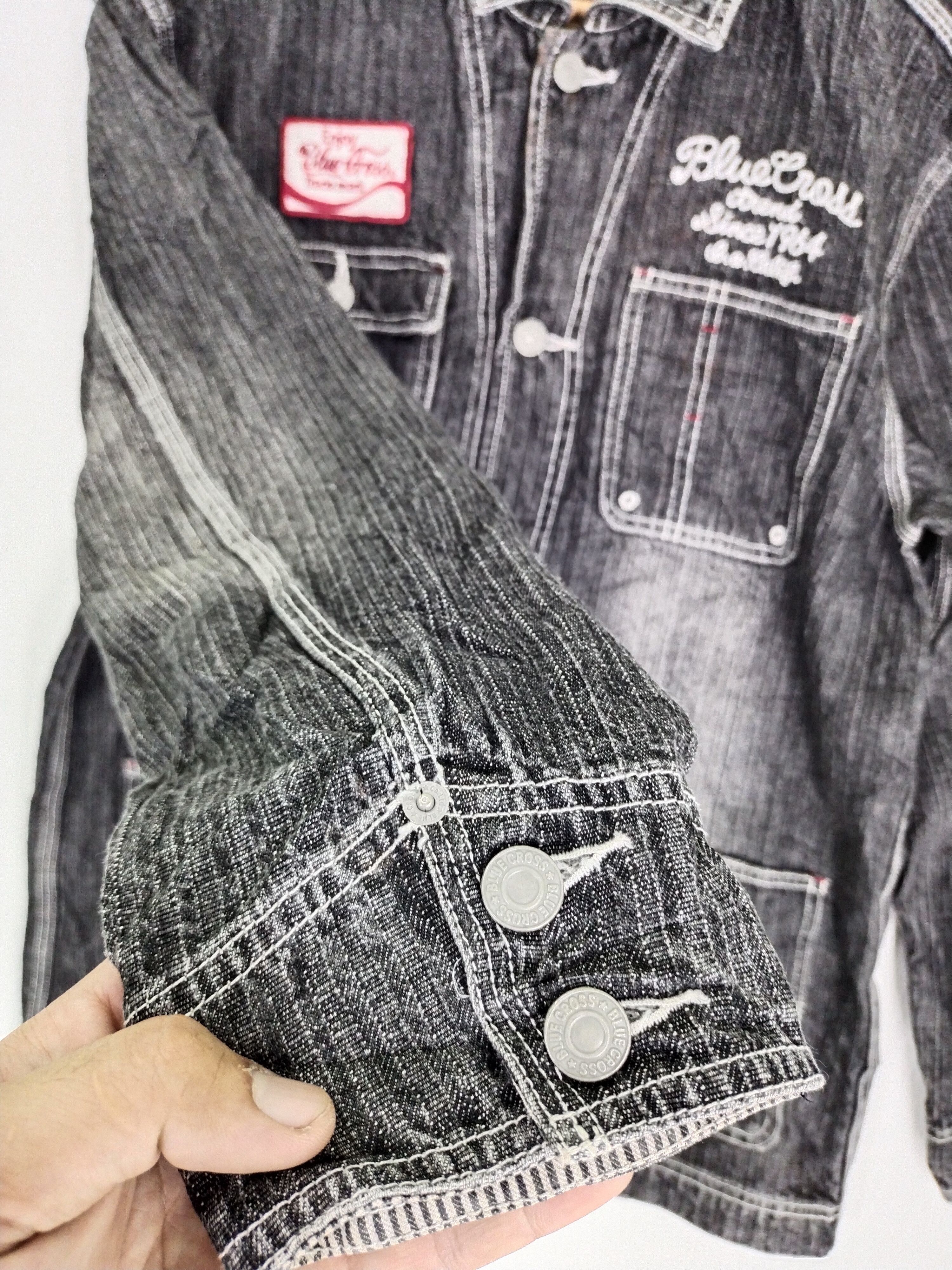 Japanese Brand VINTAGE BLUE CROSS WEAR SUPER TREND JACKET Size US L / EU 52-54 / 3 - 5 Thumbnail