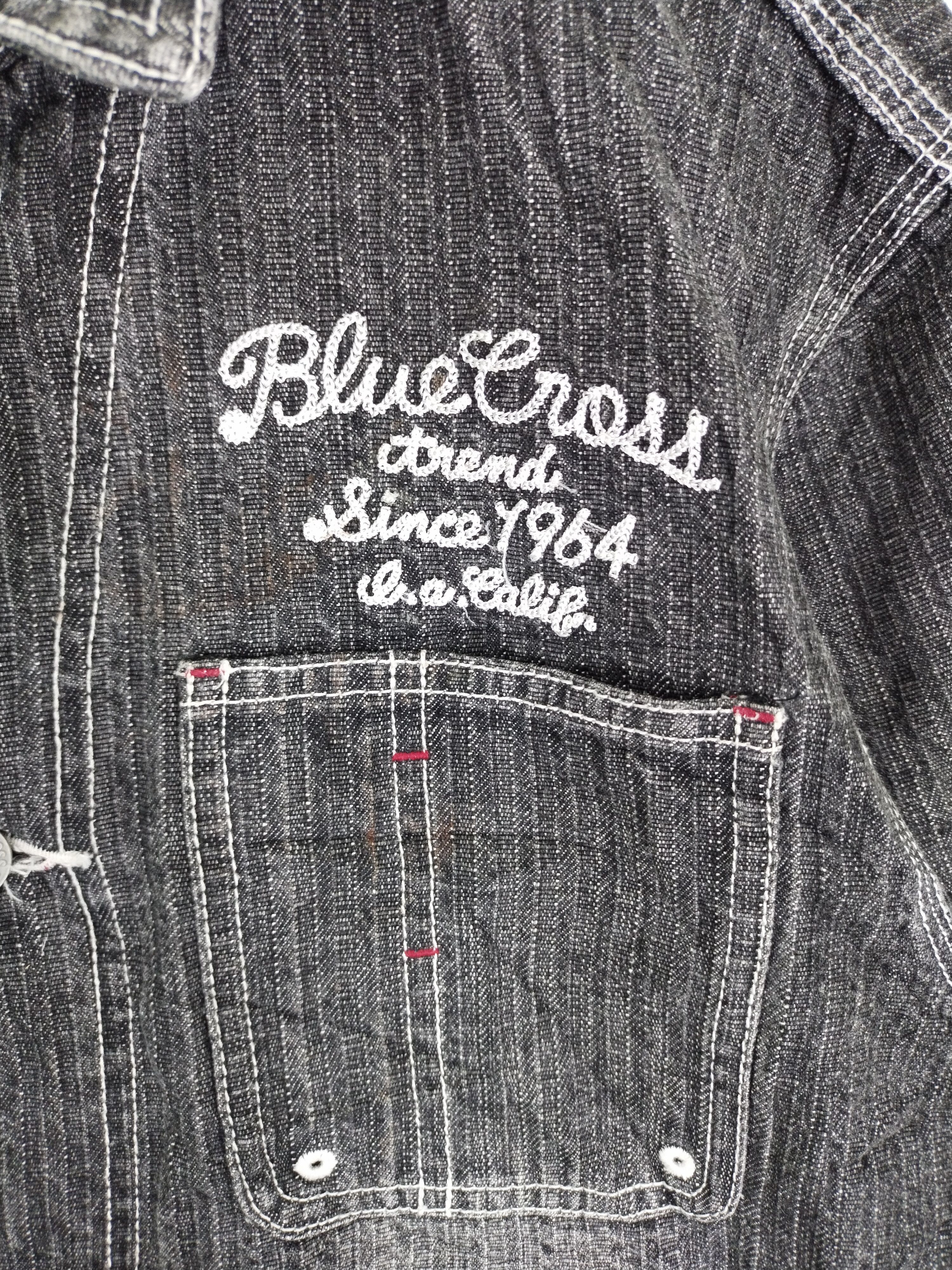 Japanese Brand VINTAGE BLUE CROSS WEAR SUPER TREND JACKET Size US L / EU 52-54 / 3 - 8 Thumbnail