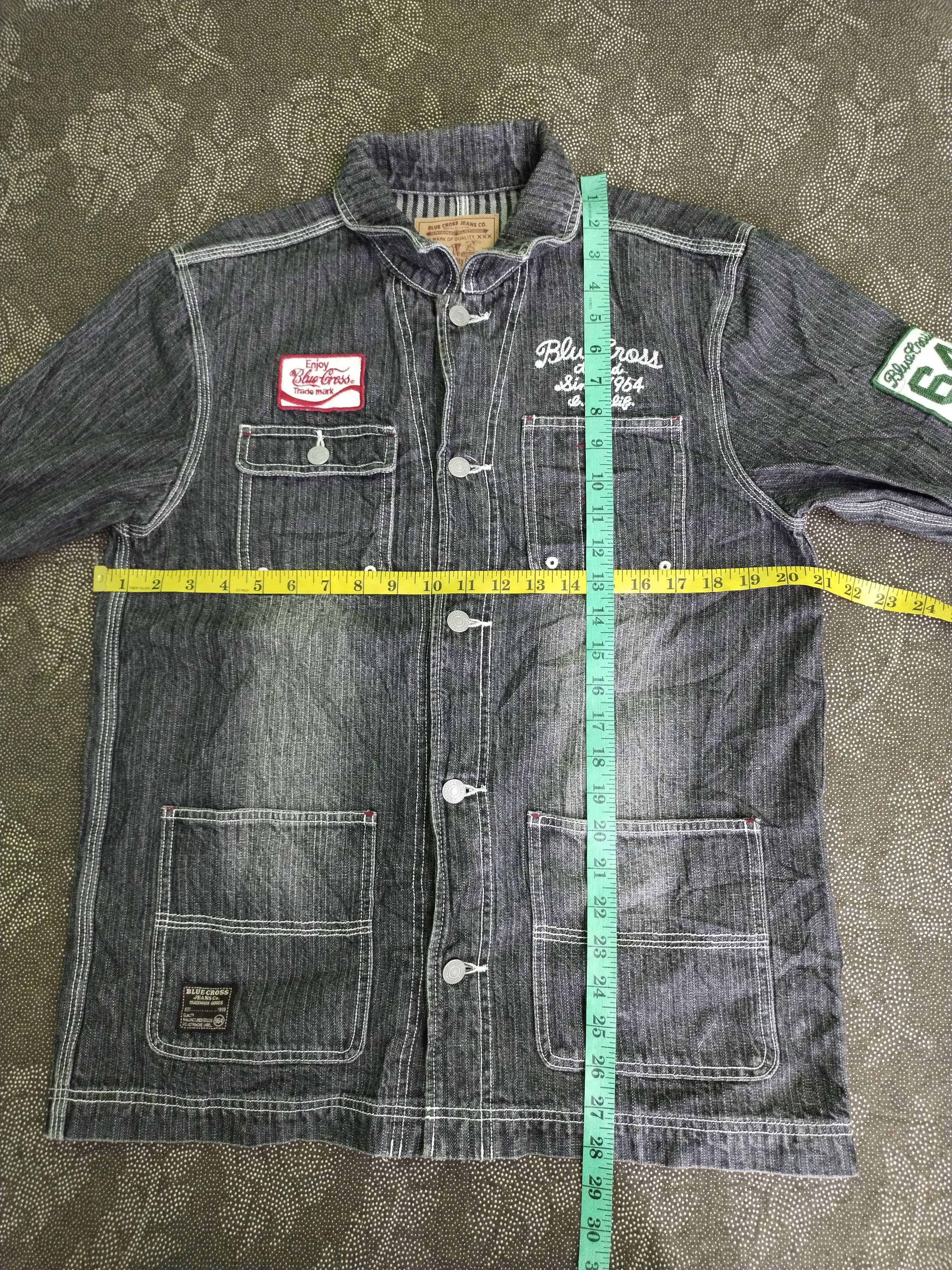 Japanese Brand VINTAGE BLUE CROSS WEAR SUPER TREND JACKET Size US L / EU 52-54 / 3 - 15 Thumbnail