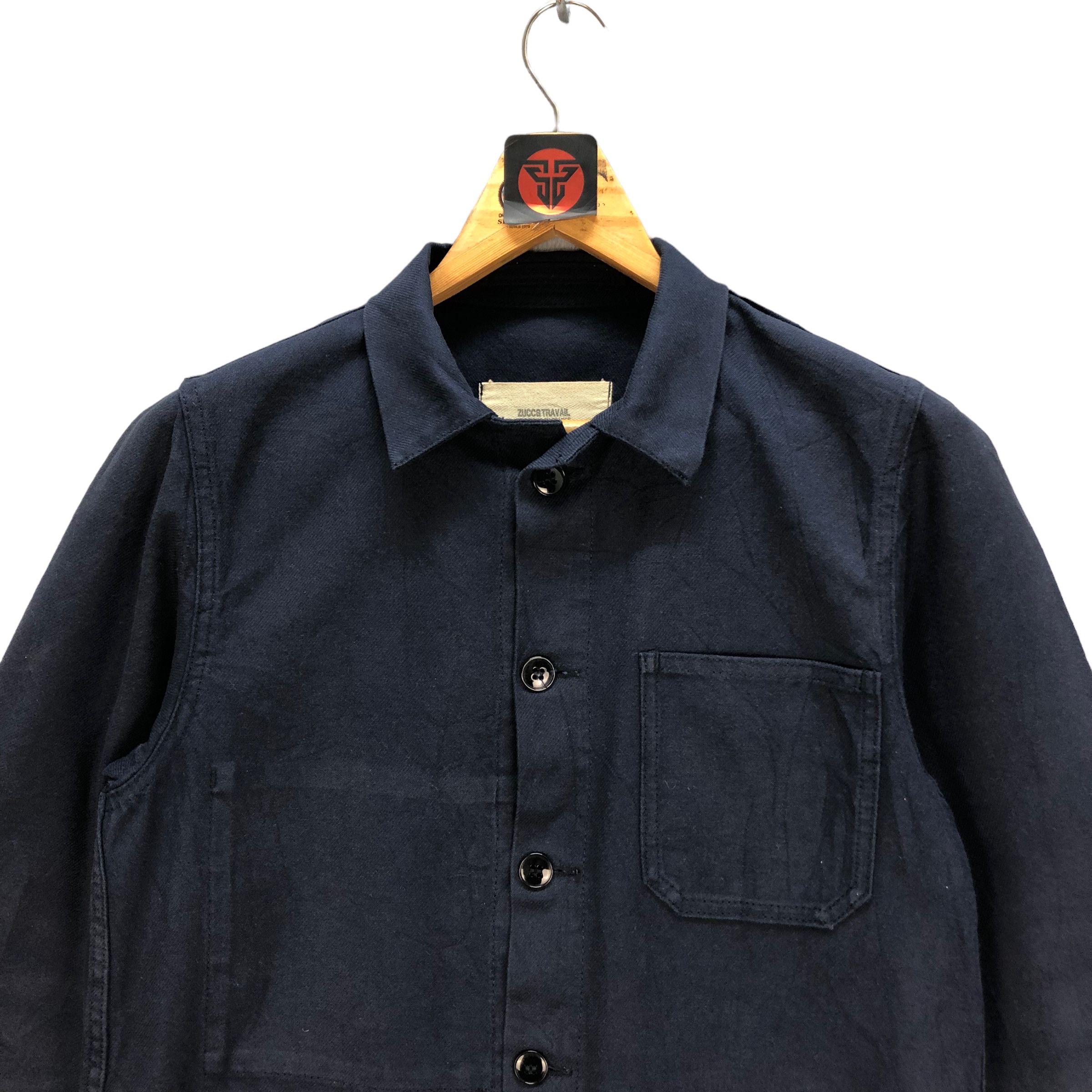 Zucca ZUCCA TRAVAIL BUTTON JACKET CHORE JACKET #7011-105 Size US S / EU 44-46 / 1 - 2 Thumbnail