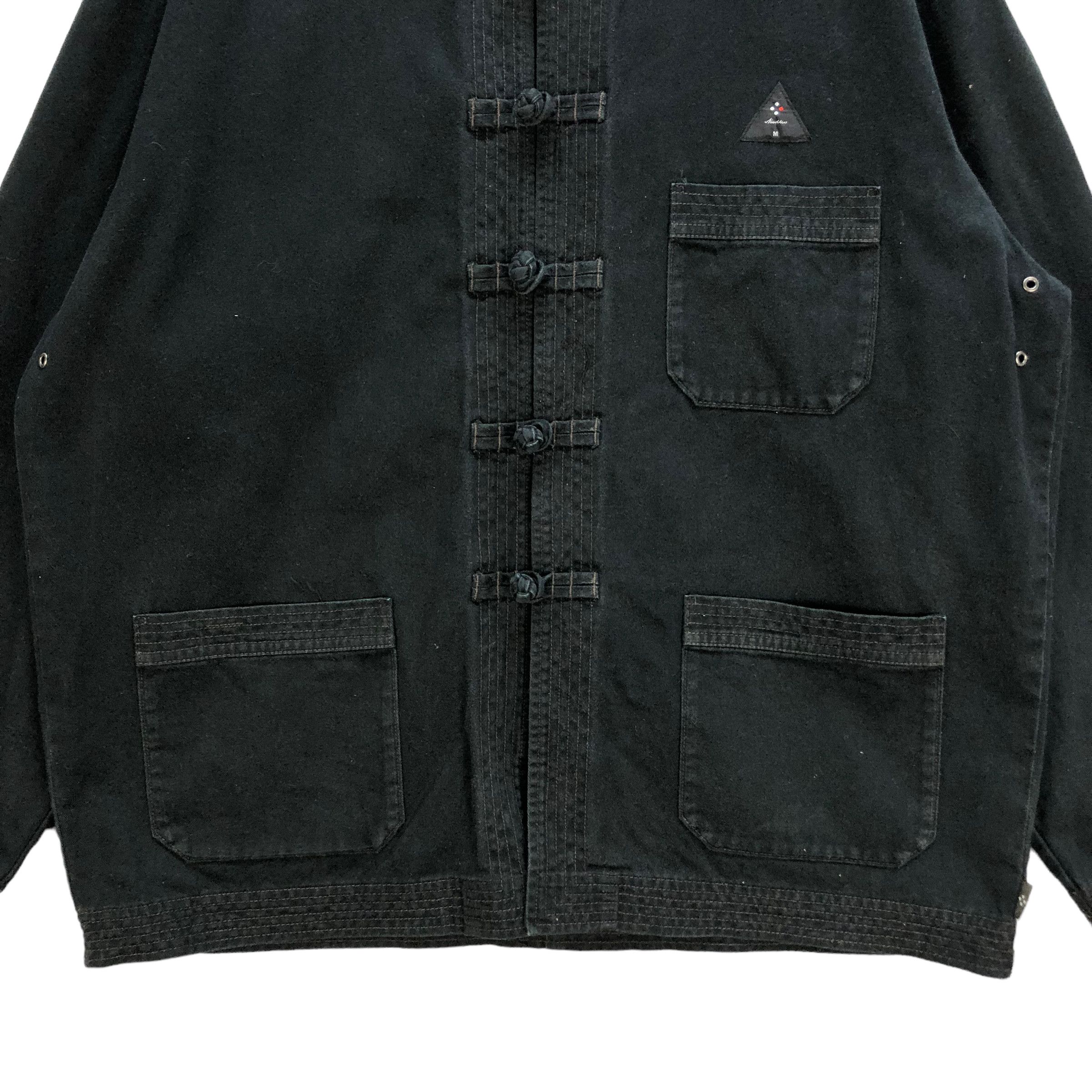 Japanese Brand NOODLES ORIENTALIZE MANDARIN JACKET #7012-105 Size US M / EU 48-50 / 2 - 4 Thumbnail