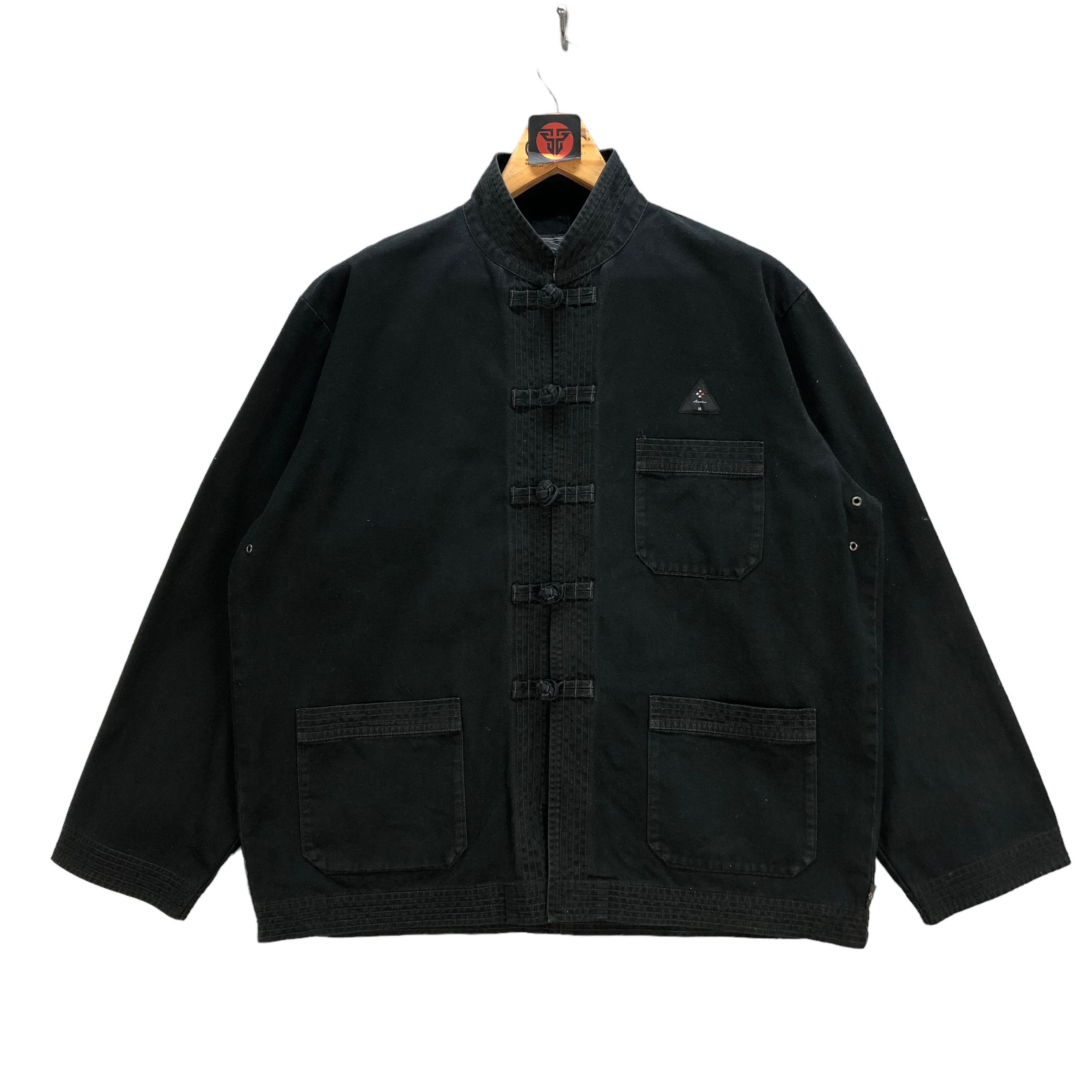 Japanese Brand NOODLES ORIENTALIZE MANDARIN JACKET #7012-105 Size US M / EU 48-50 / 2 - 1 Thumbnail