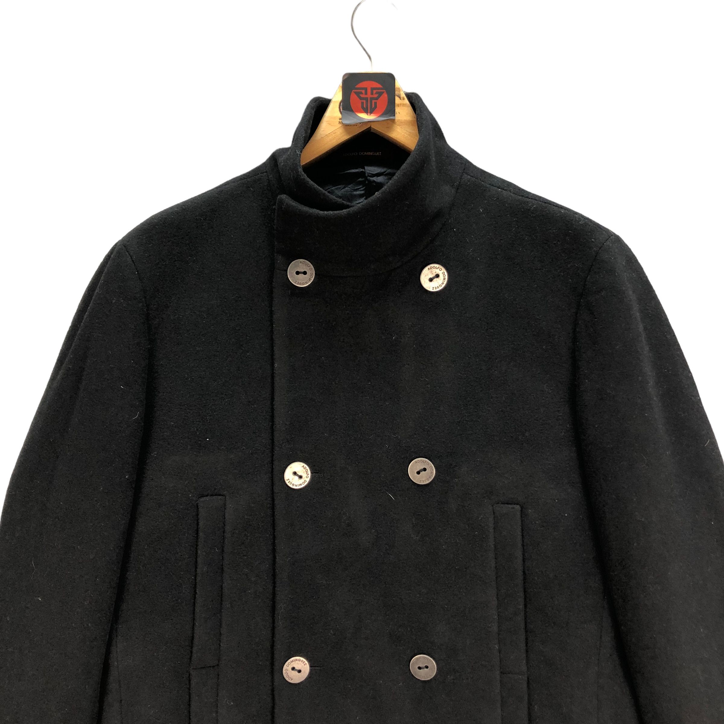 Adolfo Dominguez ADOLFO DOMINGUEZ DOUBLE BREASTED COAT #7025-106 Size US M / EU 48-50 / 2 - 2 Thumbnail