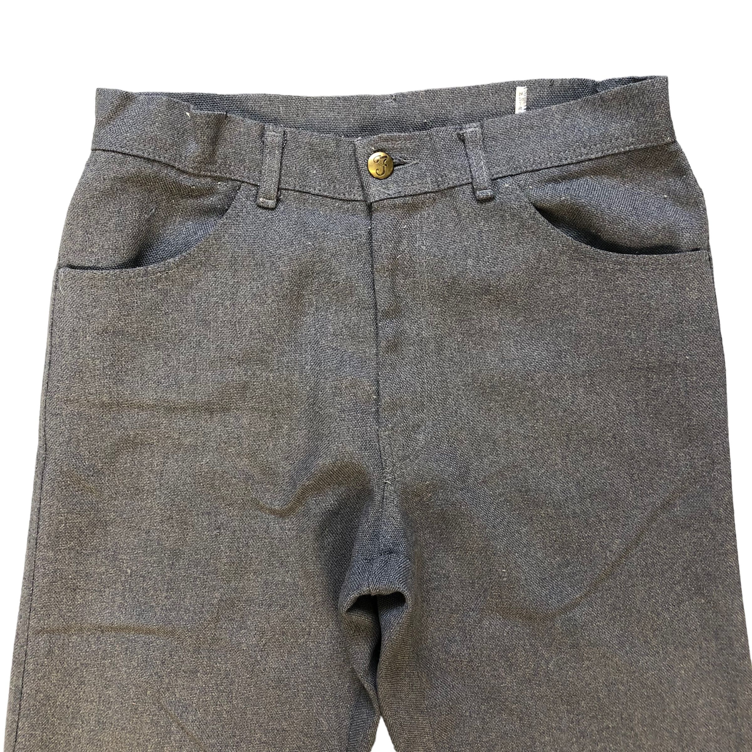 Farah VINTAGE FARAH STAPREST PANTS / TROUSERS #6984-104 Size 28" / US 6 / IT 42 - 2 Thumbnail