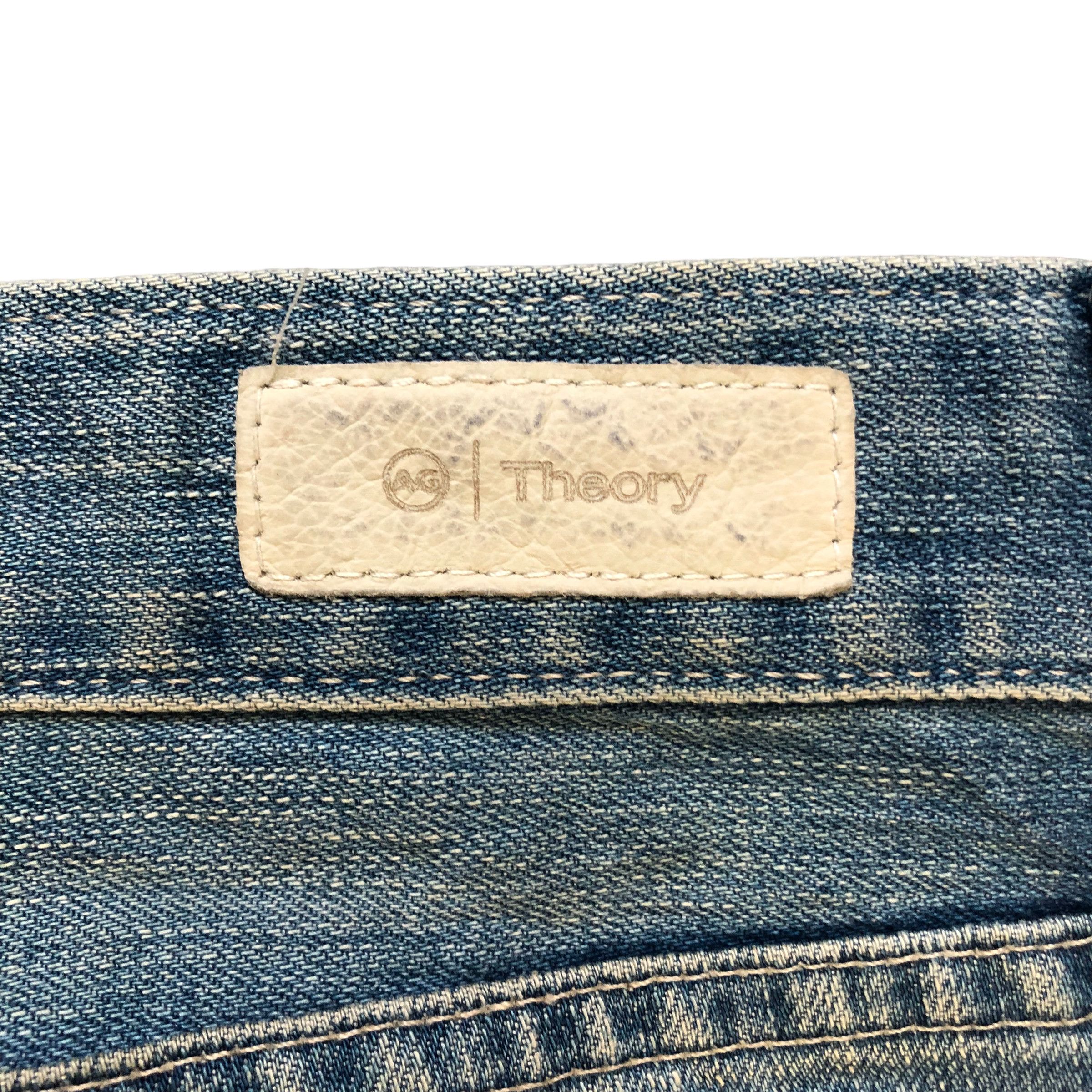AG Adriano Goldschmied TRASHED🔥 AG THEORY THE EX-BOYFRIEND SLIM JEANS #6978-103 Size 30" / US 8 / IT 44 - 21 Thumbnail