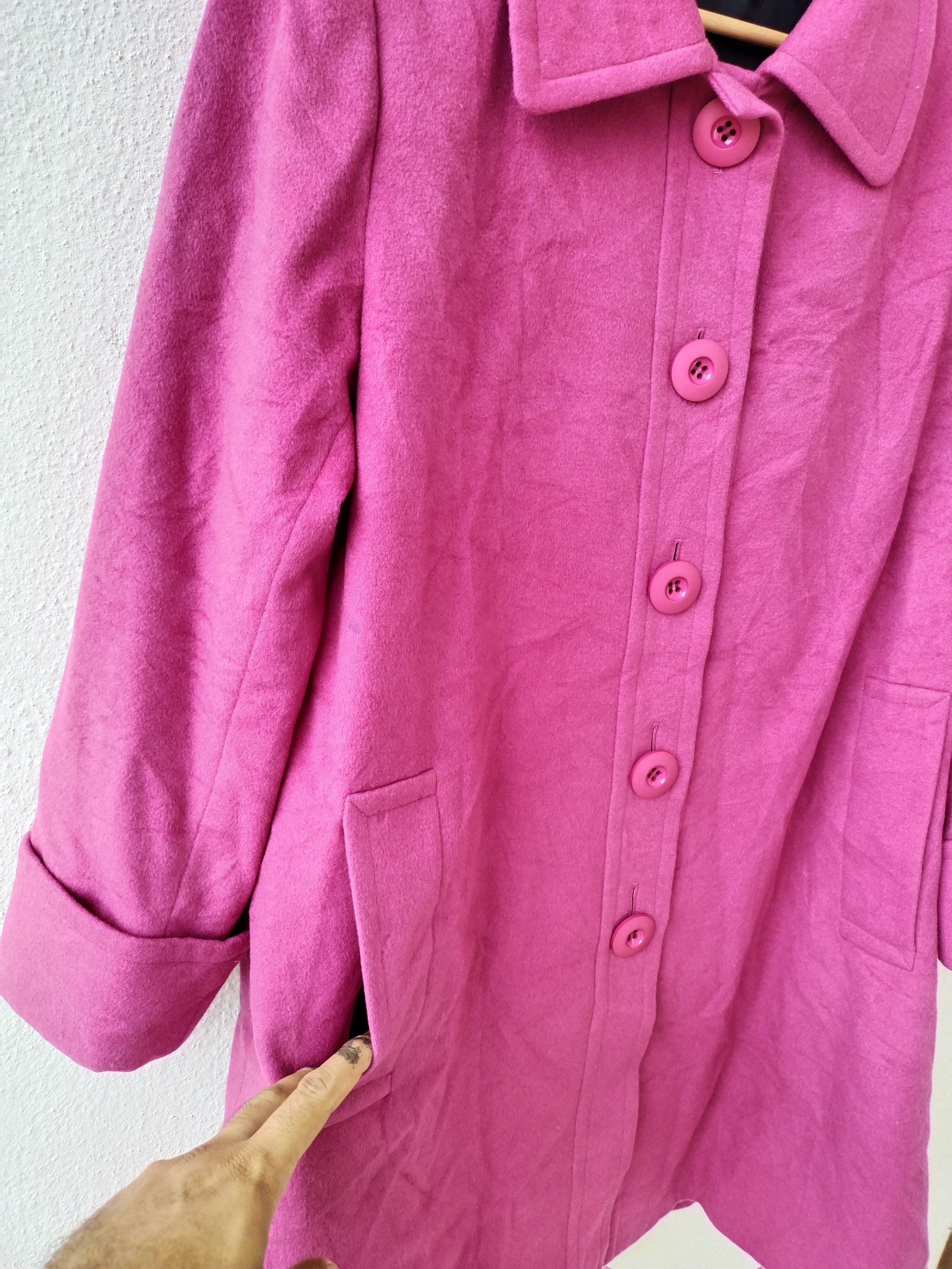Yves Saint Laurent Vintage YSL Trench Coat Jacket Size L / US 10 / IT 46 - 5 Thumbnail
