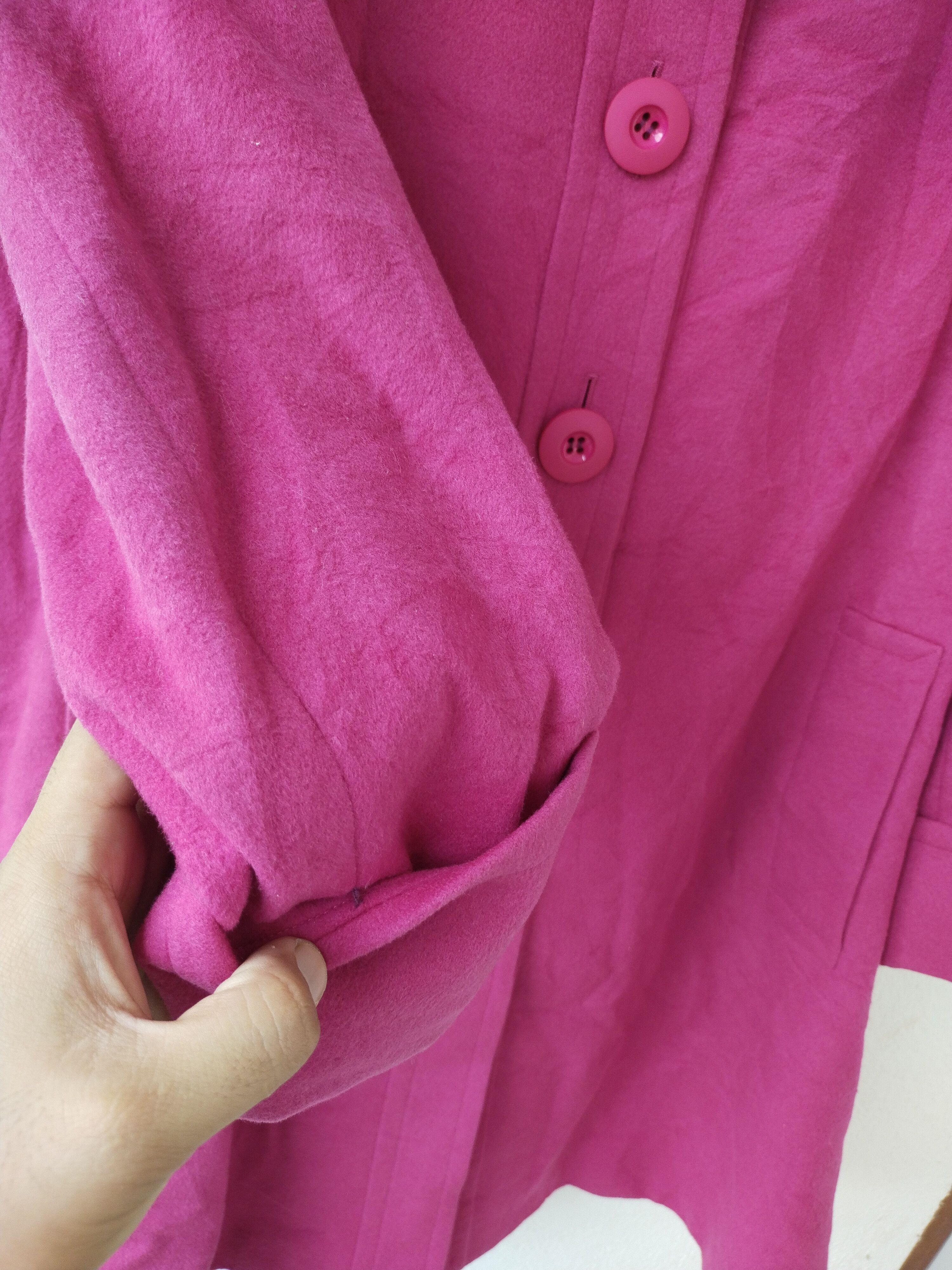 Yves Saint Laurent Vintage YSL Trench Coat Jacket Size L / US 10 / IT 46 - 2 Thumbnail