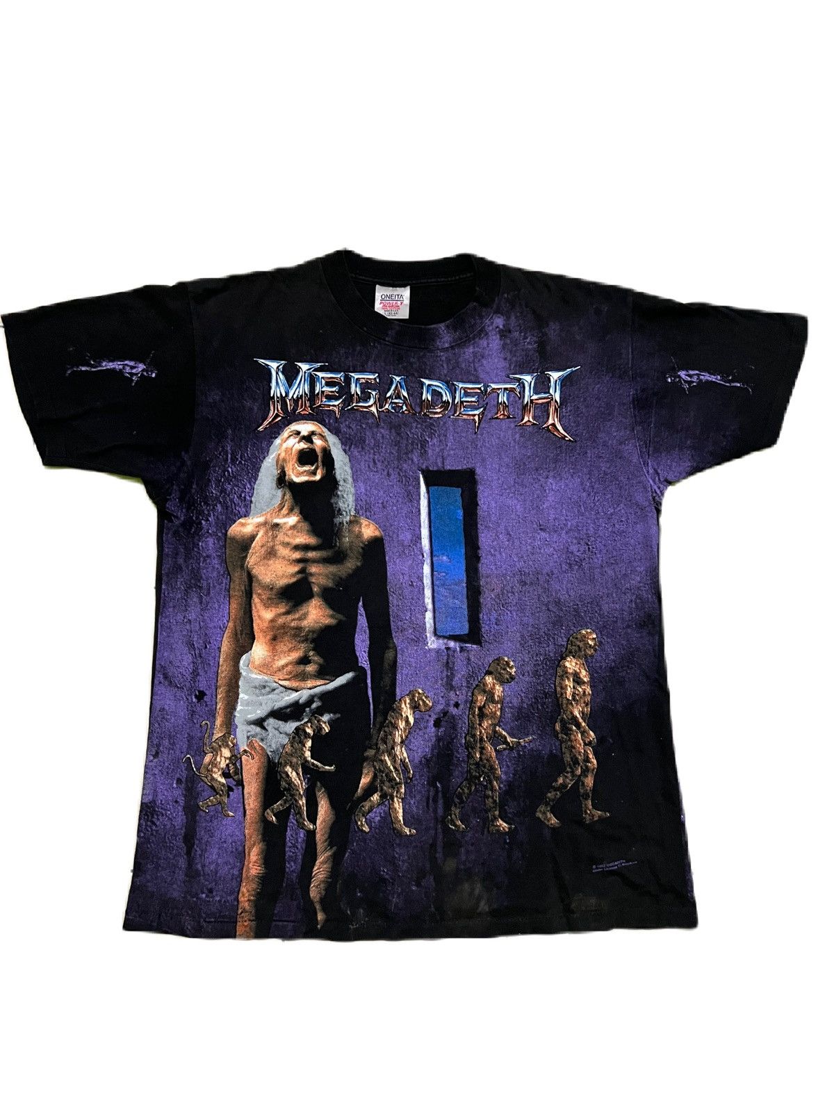 Vintage Vintage 90s Megadeth Size US XL / EU 56 / 4 - 1 Thumbnail