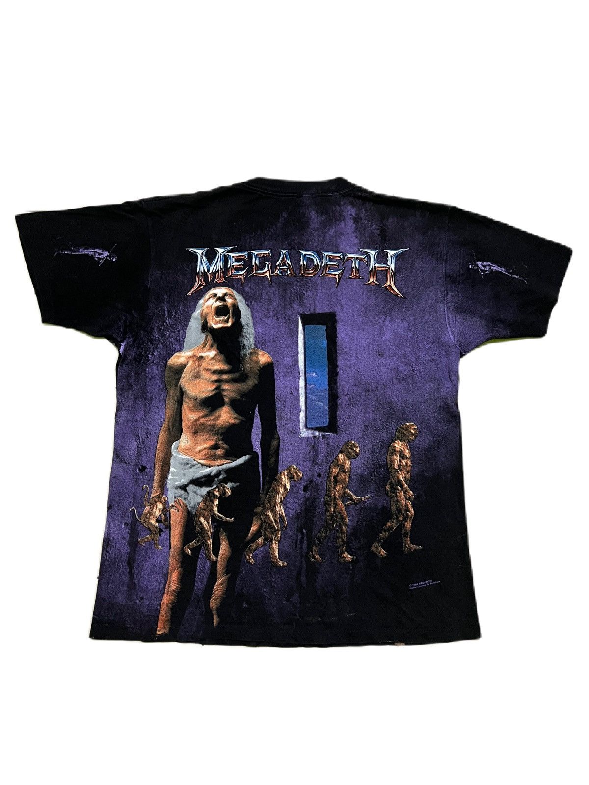 Vintage Vintage 90s Megadeth Size US XL / EU 56 / 4 - 2 Thumbnail