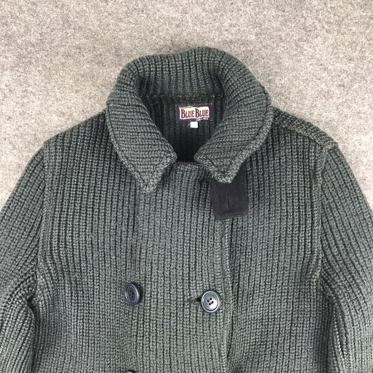 Blue Blue Japan Blue Blue Japan Knit long jacket Size US S / EU 44-46 / 1 - 7 Thumbnail