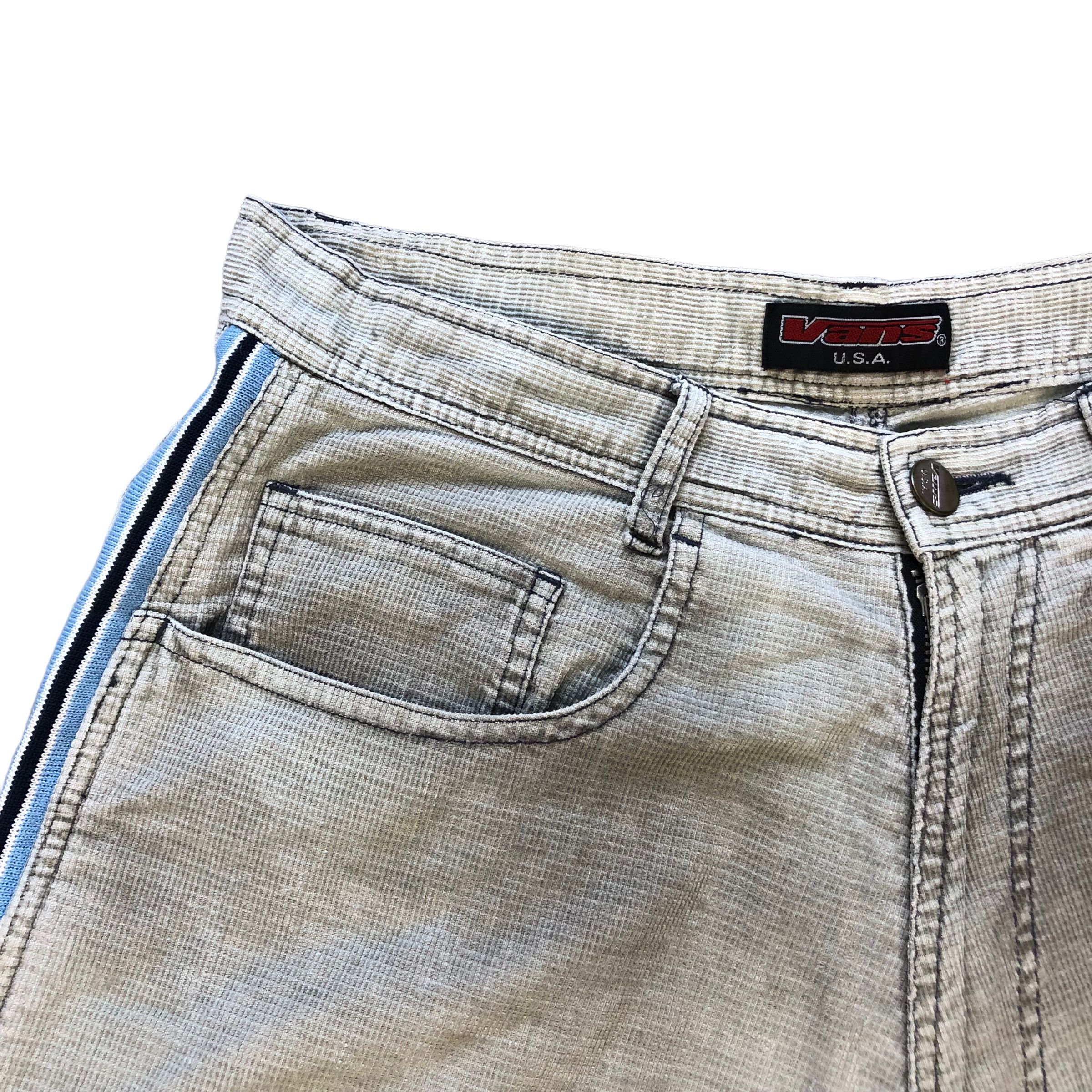 Vans TRASHED🔥 VANS USA SHORTS PANT #6966-103 Size US 29 - 3 Thumbnail