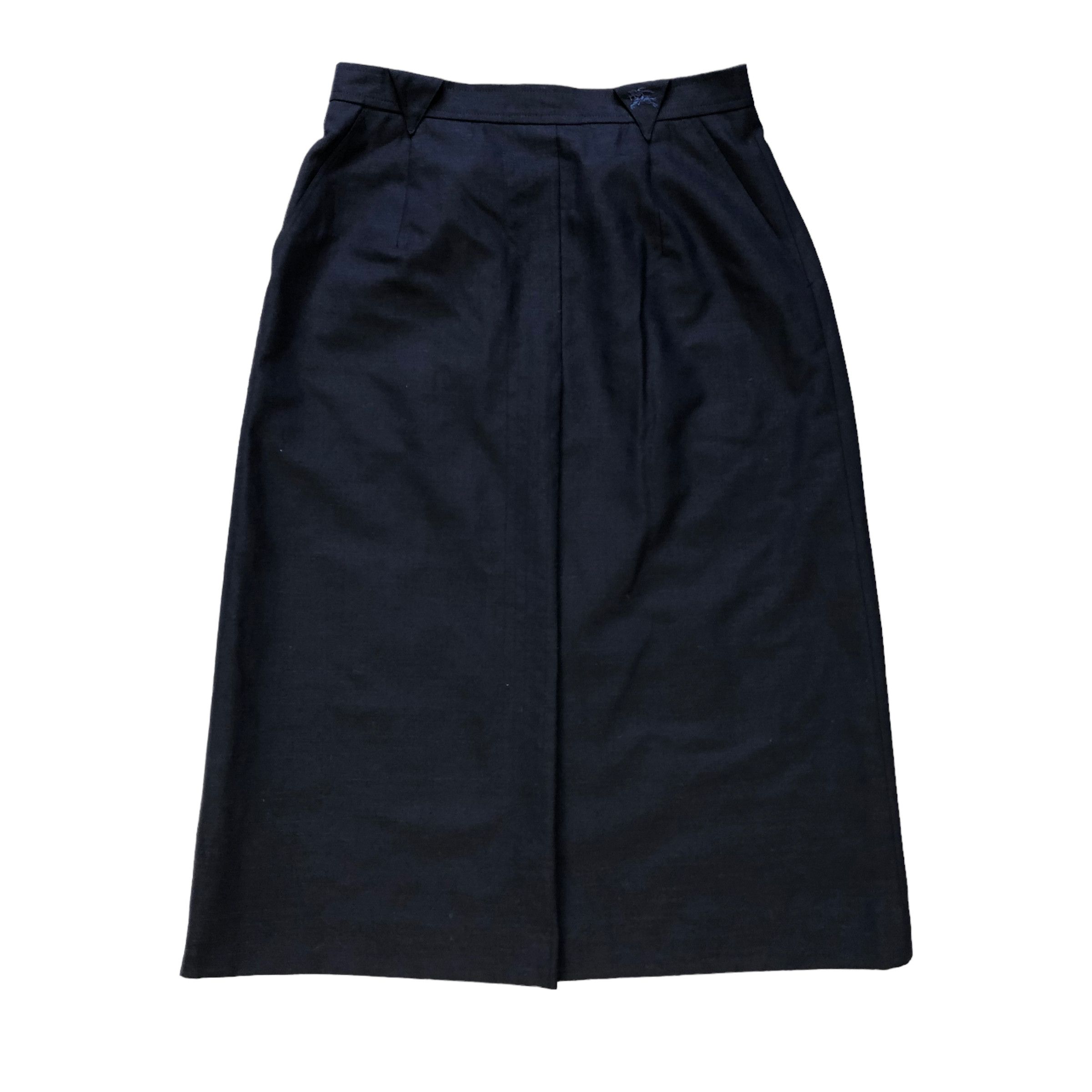 image of Burberry's Skirts 6970-103 in Navy, Women's (Size 25)