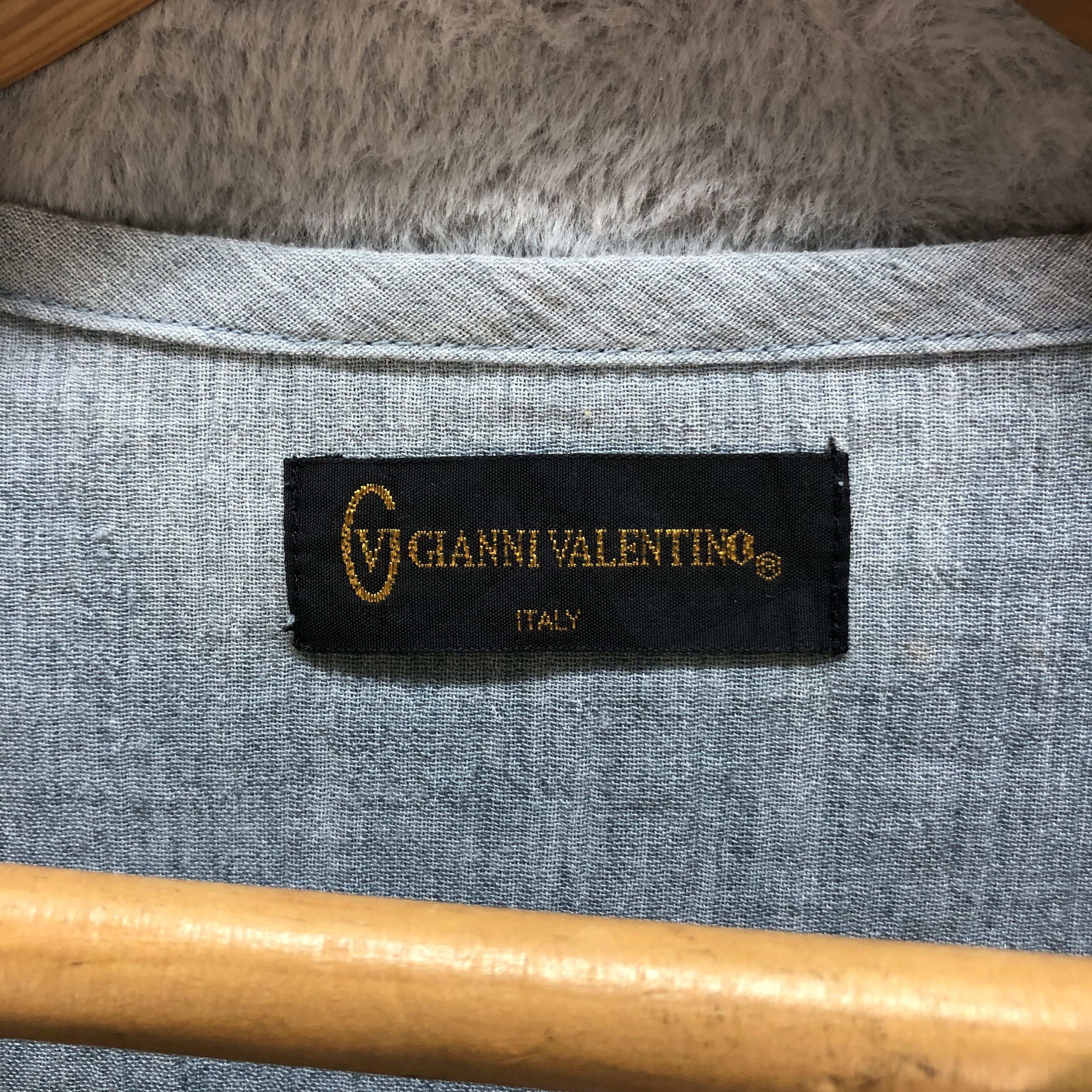 Gianni Valentino GIANNI VALENTINO HALF BUTTON SINGLE POCKET TEES #7010-105 Size US M / EU 48-50 / 2 - 6 Thumbnail