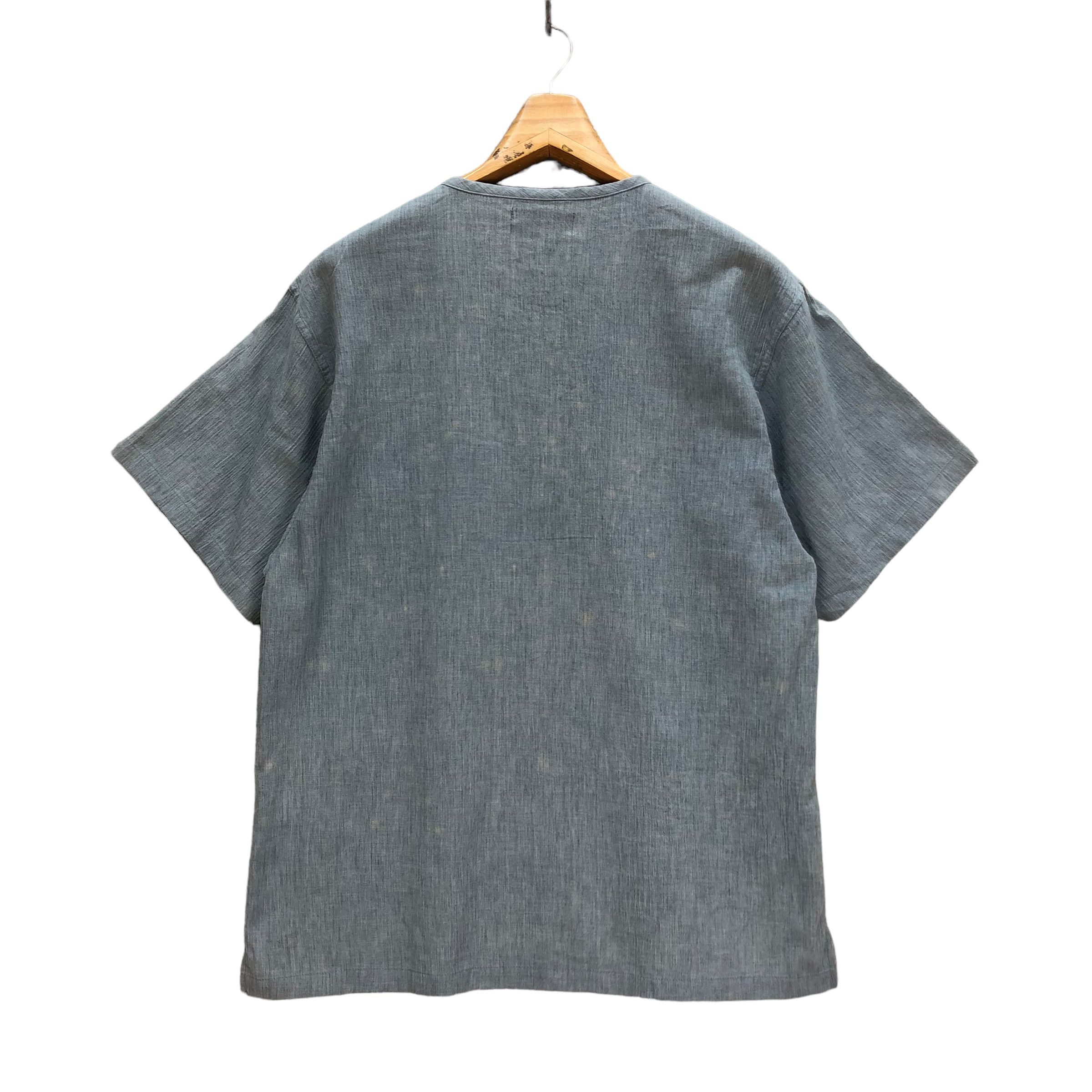 Gianni Valentino GIANNI VALENTINO HALF BUTTON SINGLE POCKET TEES #7010-105 Size US M / EU 48-50 / 2 - 9 Thumbnail