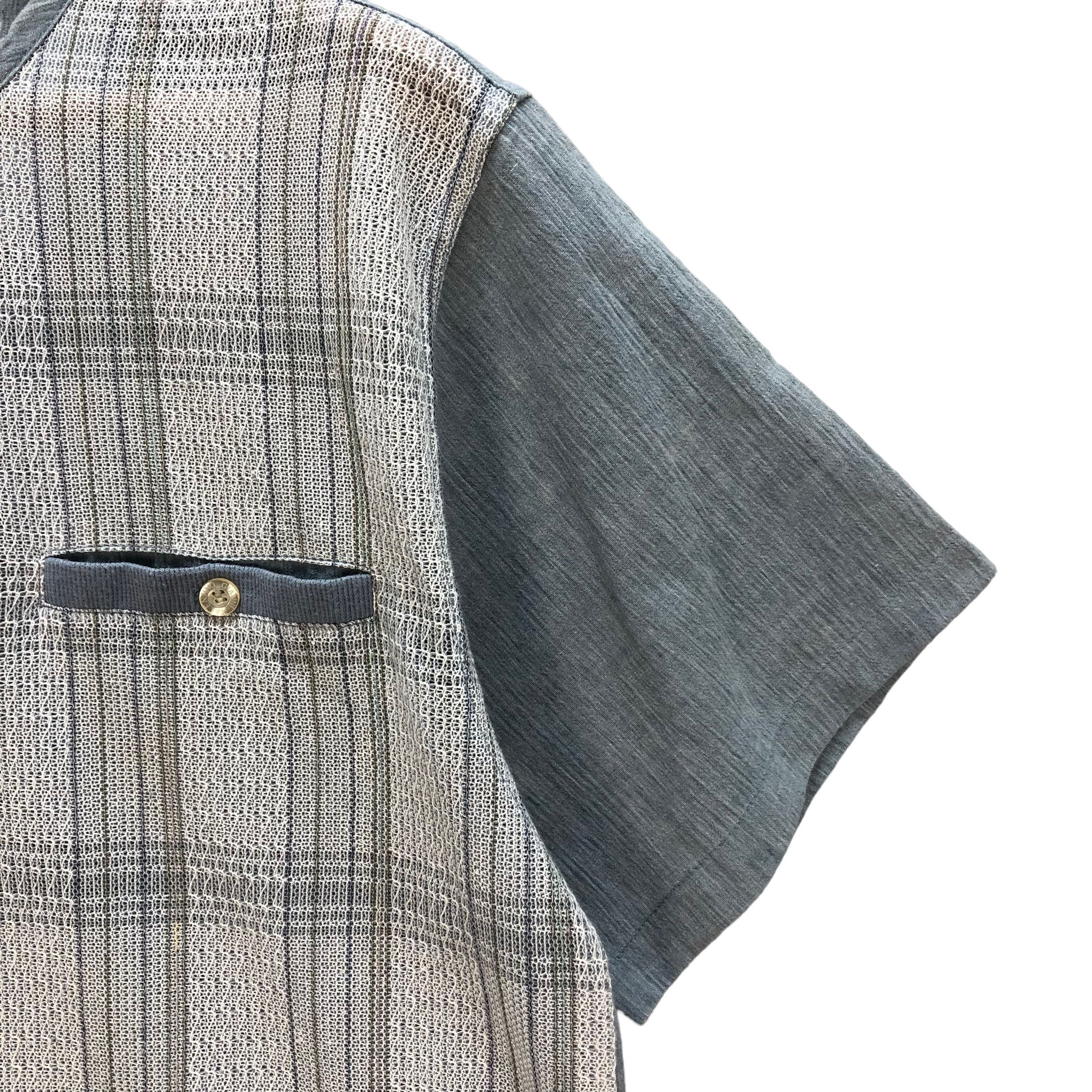 Gianni Valentino GIANNI VALENTINO HALF BUTTON SINGLE POCKET TEES #7010-105 Size US M / EU 48-50 / 2 - 5 Thumbnail