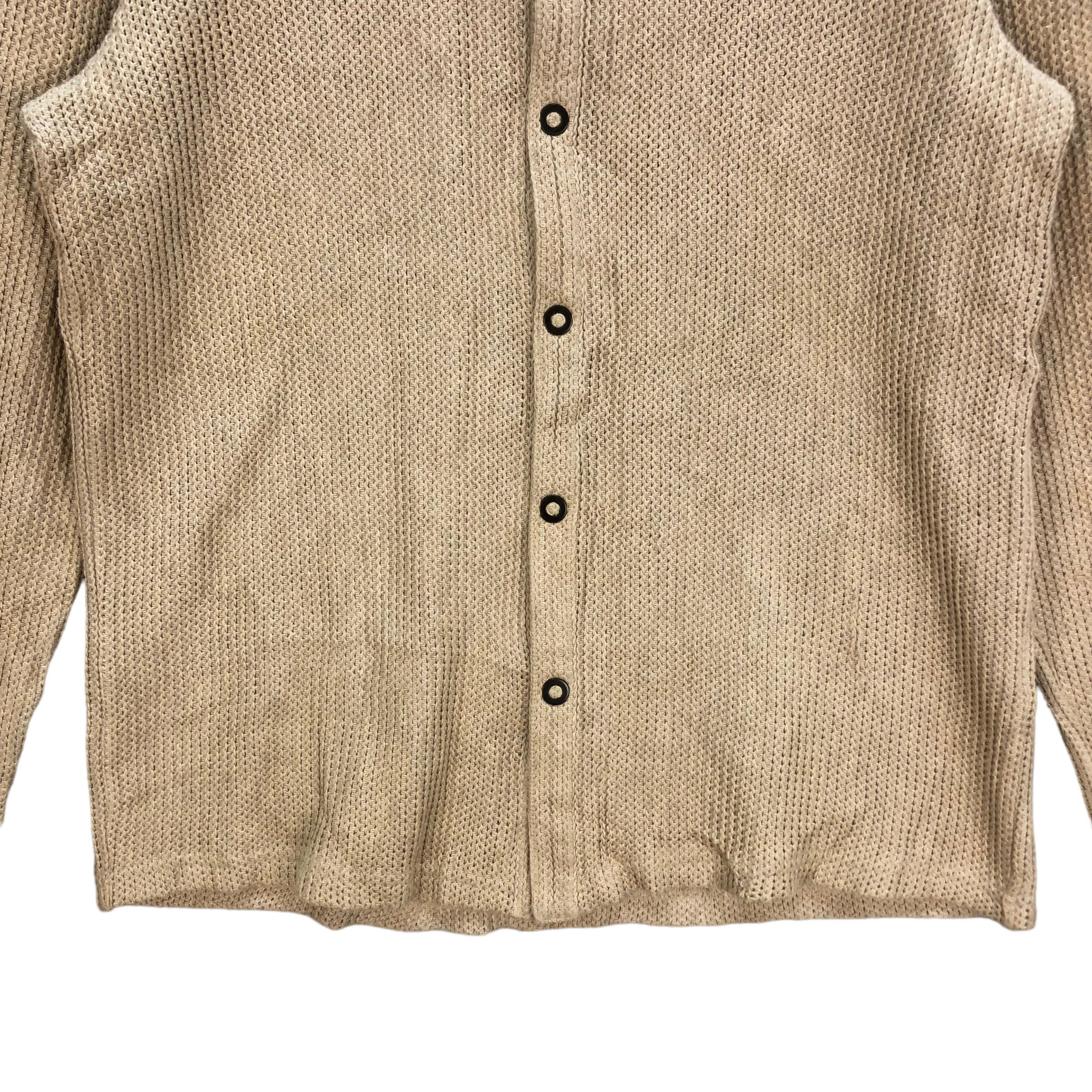 Tornado Mart ZERO BY TORNADO MART KNITWEAR CASUAL JACKET #7014-105 Size US L / EU 52-54 / 3 - 3 Thumbnail