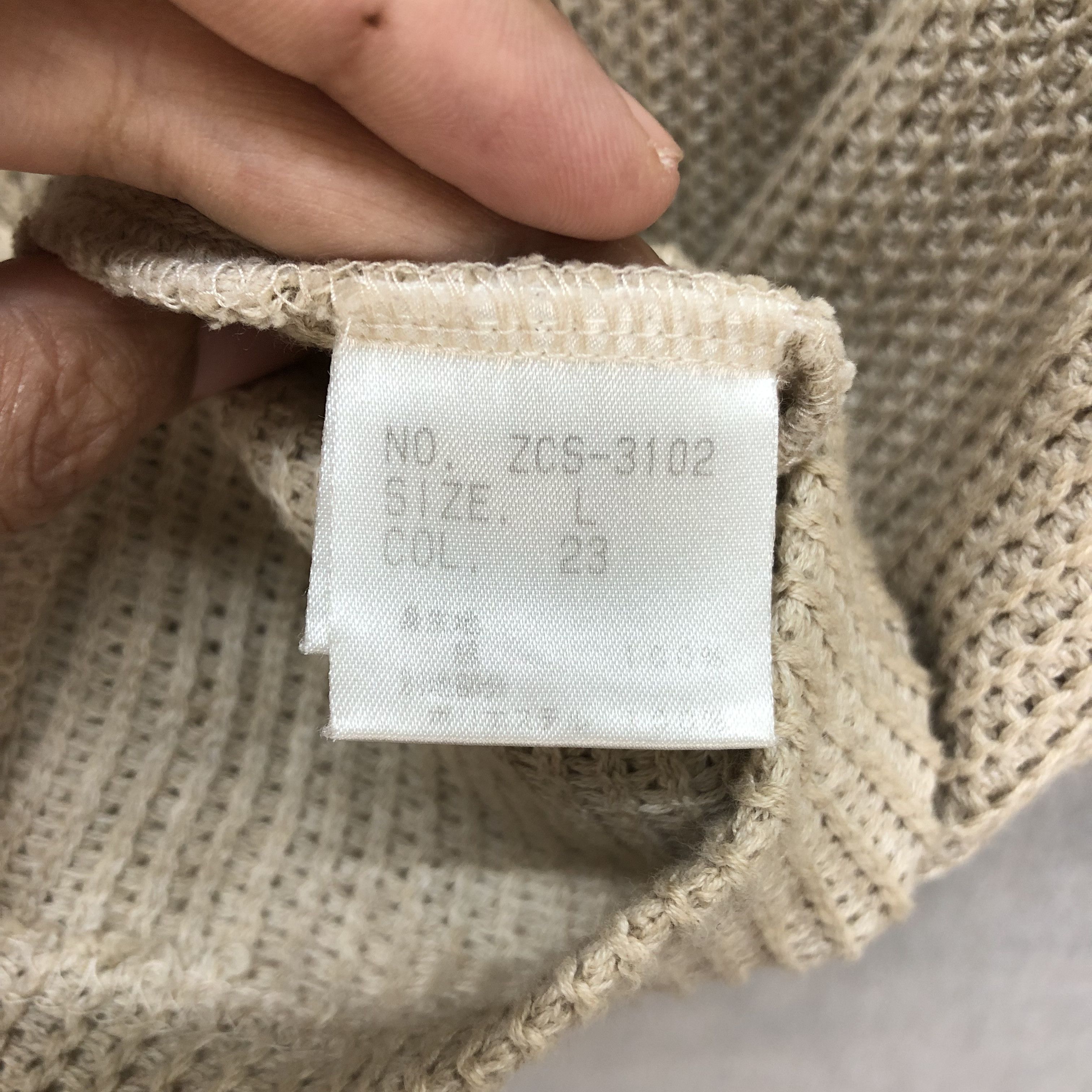 Tornado Mart ZERO BY TORNADO MART KNITWEAR CASUAL JACKET #7014-105 Size US L / EU 52-54 / 3 - 7 Thumbnail