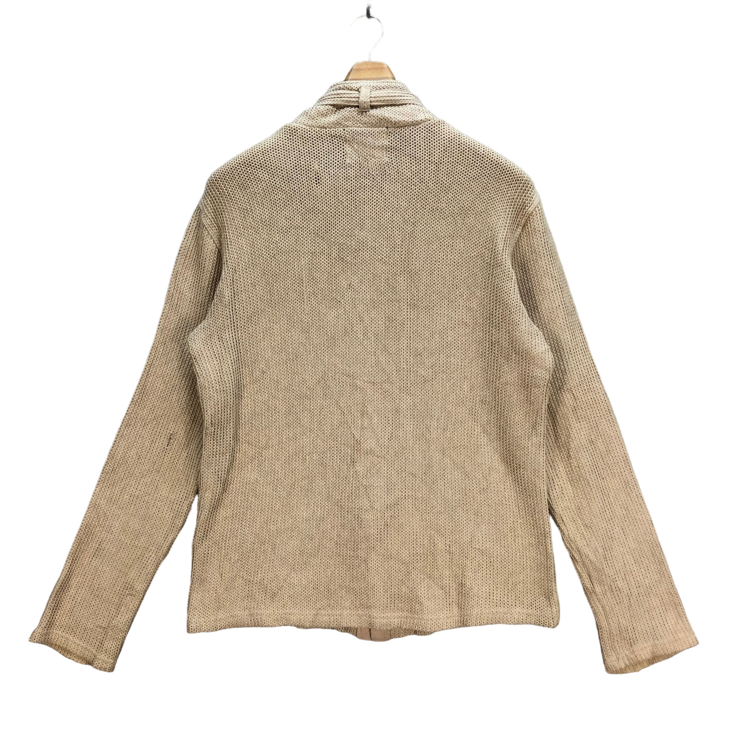 Tornado Mart ZERO BY TORNADO MART KNITWEAR CASUAL JACKET #7014-105 Size US L / EU 52-54 / 3 - 9 Thumbnail