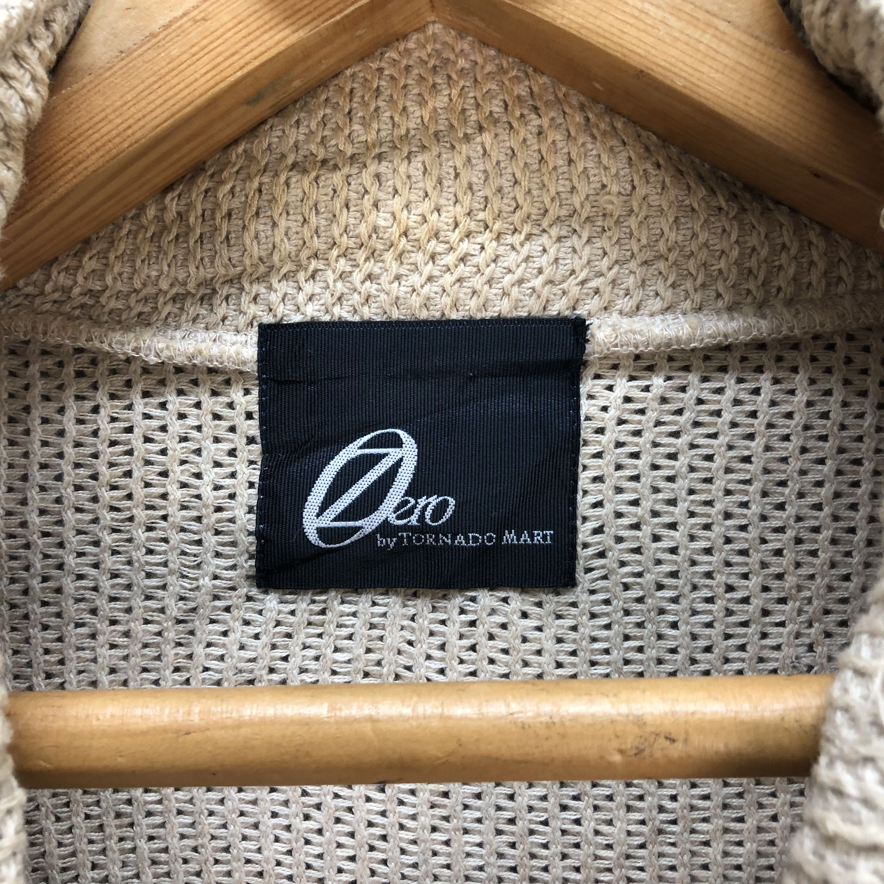 Tornado Mart ZERO BY TORNADO MART KNITWEAR CASUAL JACKET #7014-105 Size US L / EU 52-54 / 3 - 6 Thumbnail